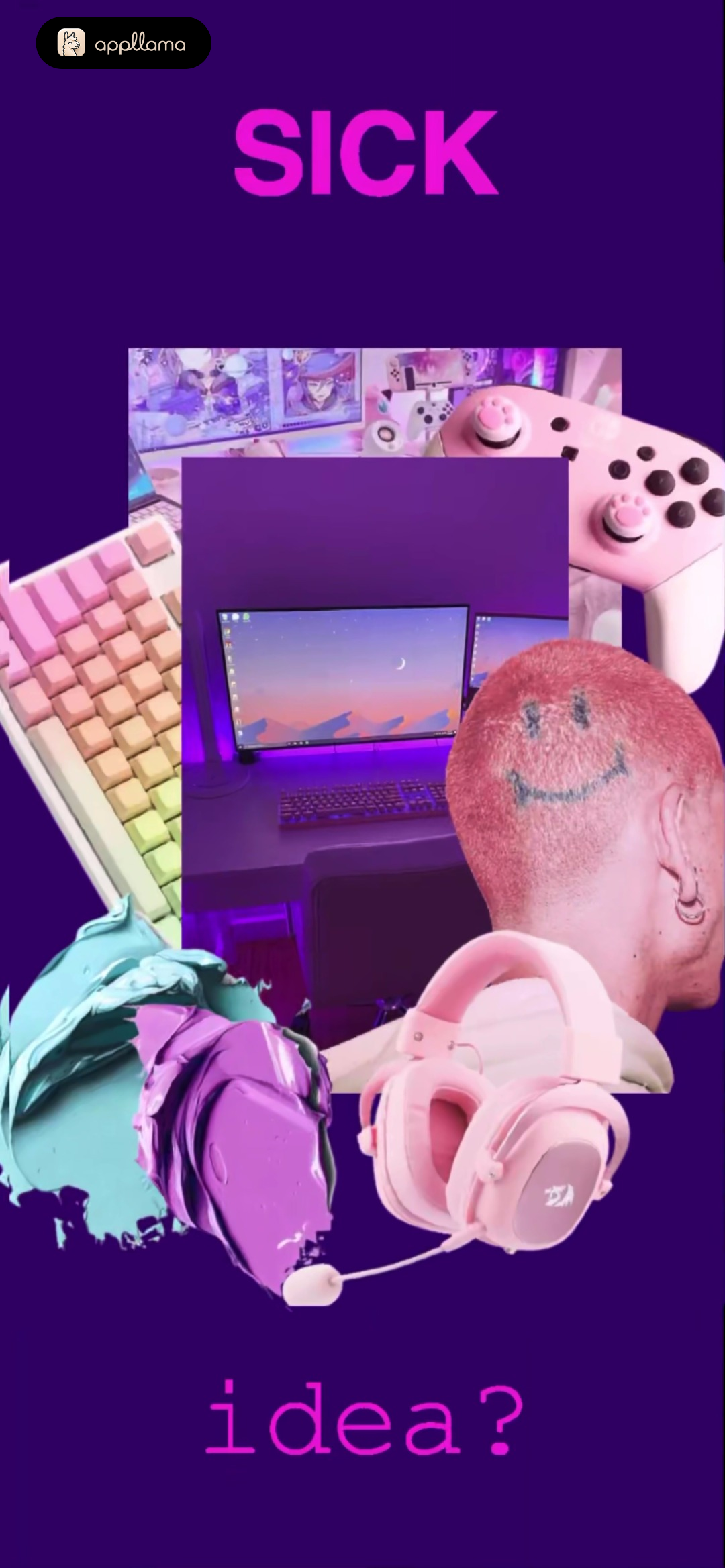 Sick Idea Collage
