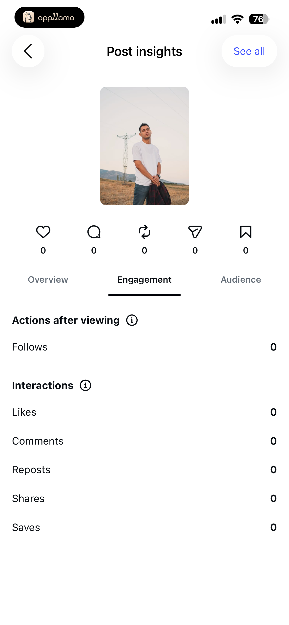 Post Insights Engagement