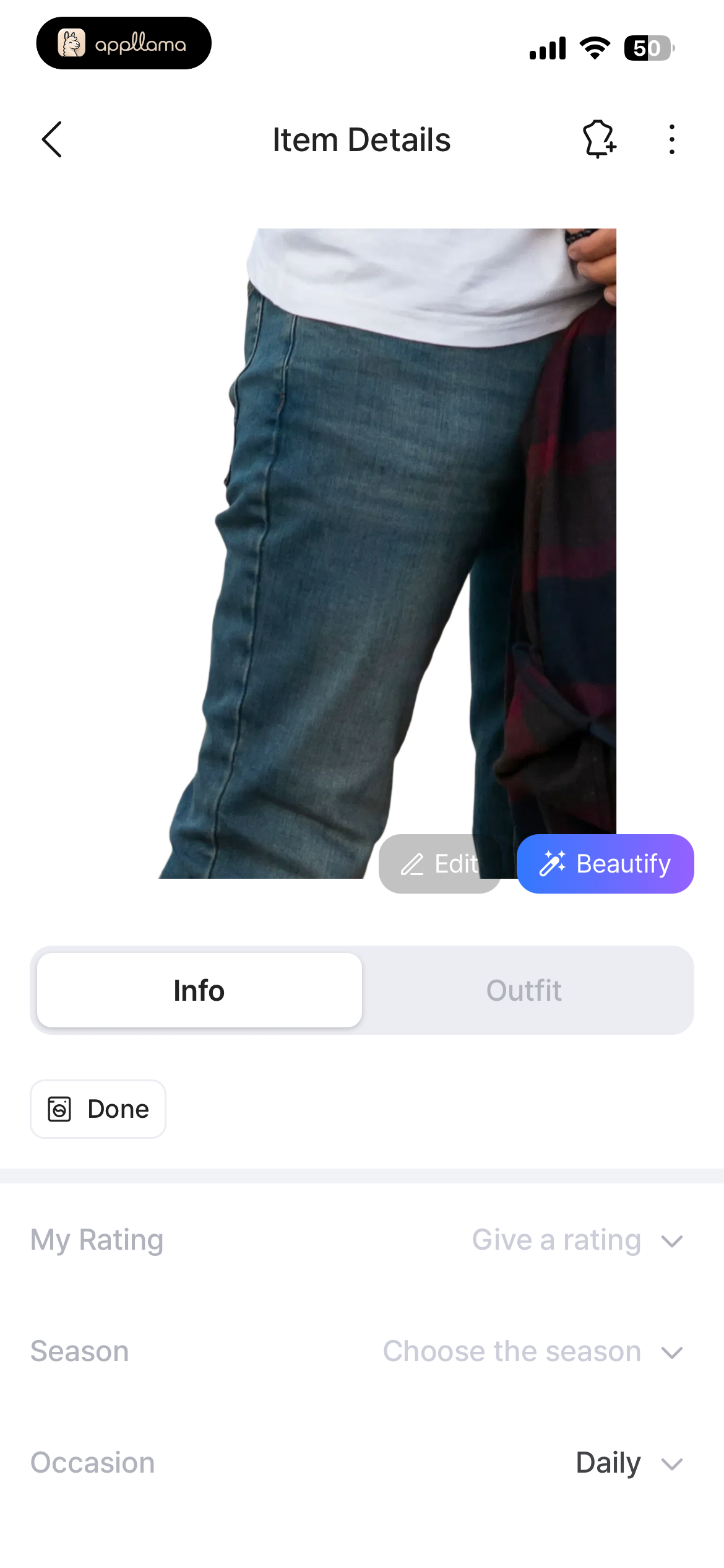 Item Details