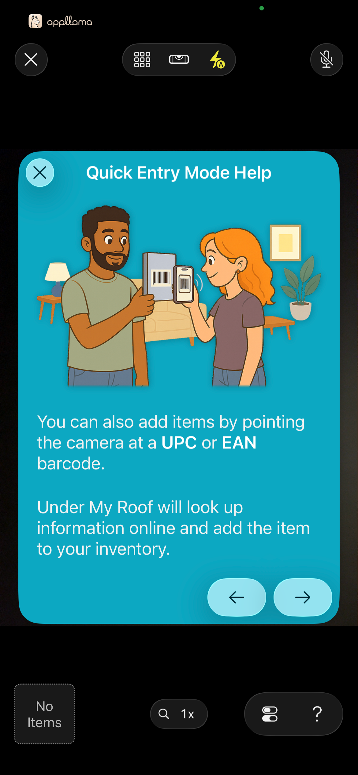 Quick Entry Help