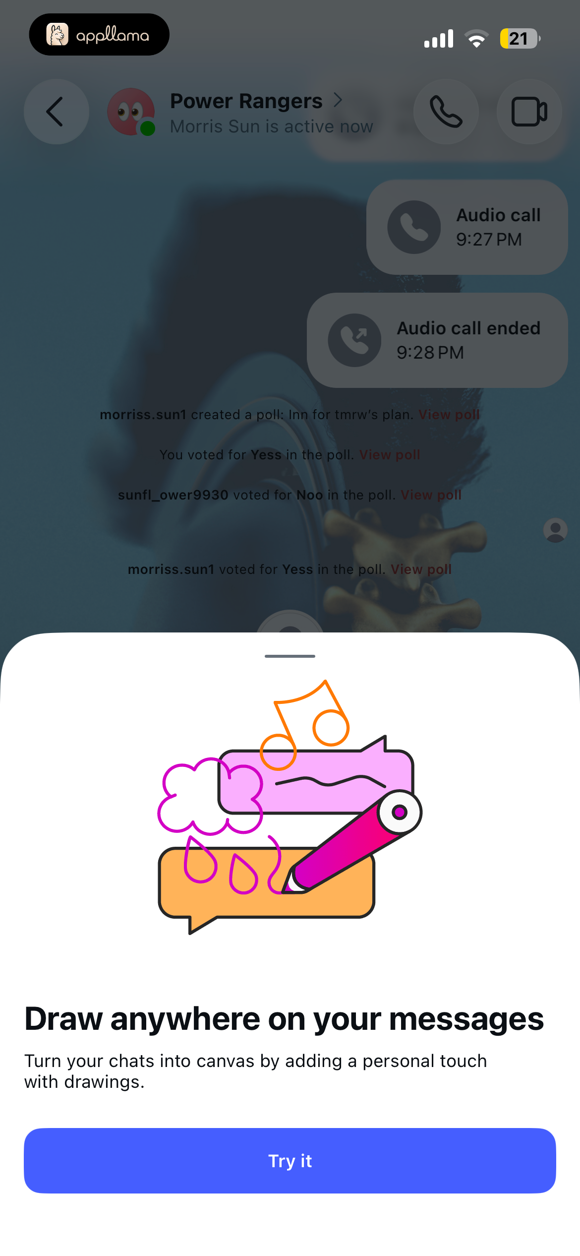 Draw Feature Intro