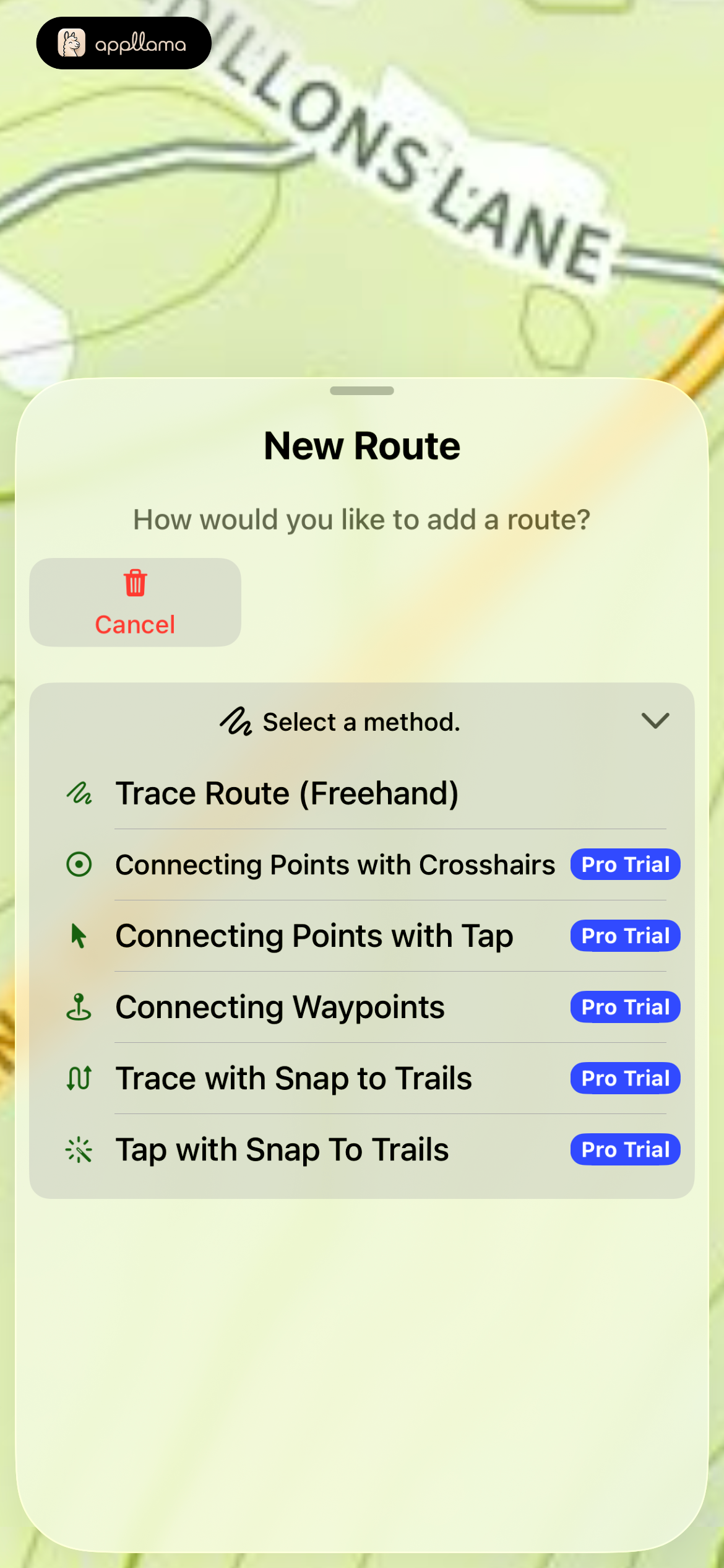 New Route