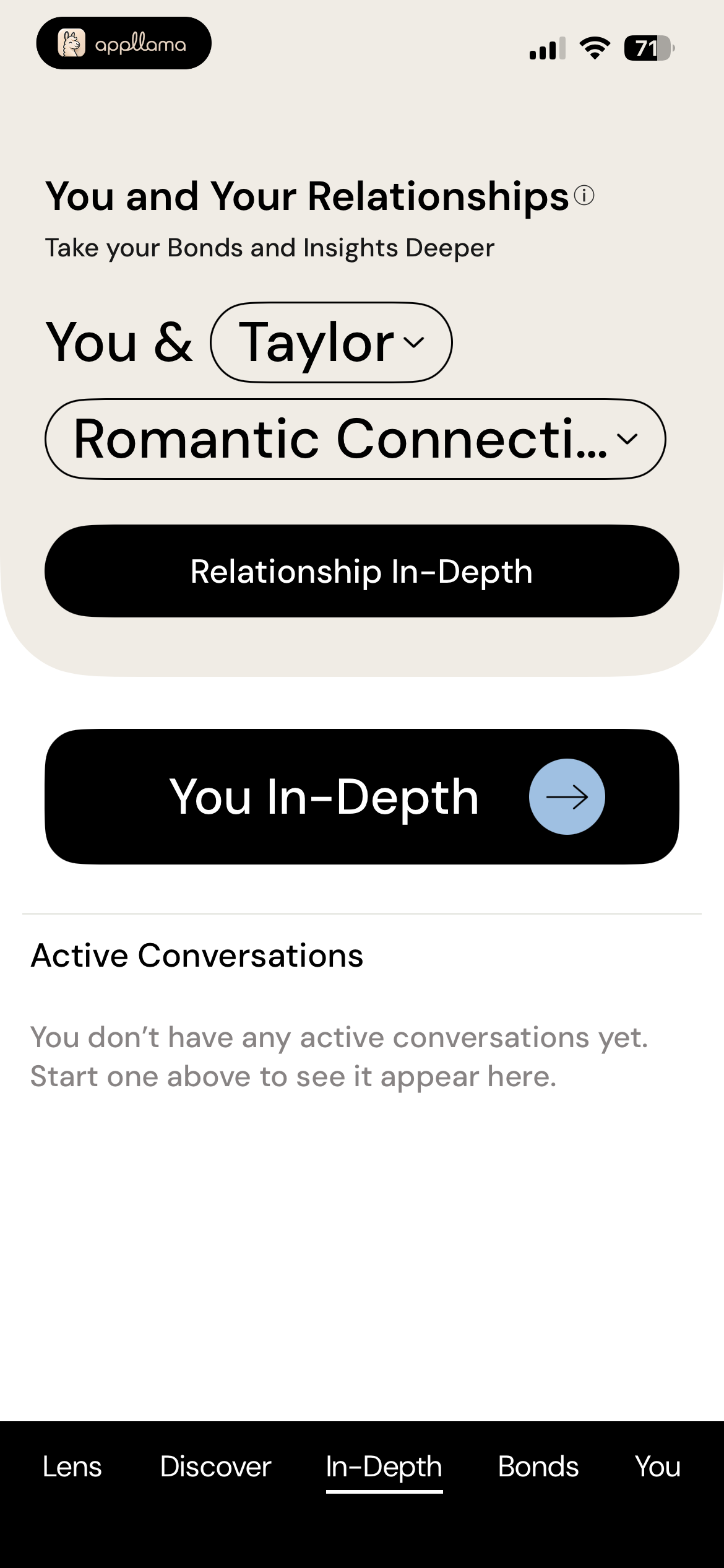 Relationship Prompt Filled