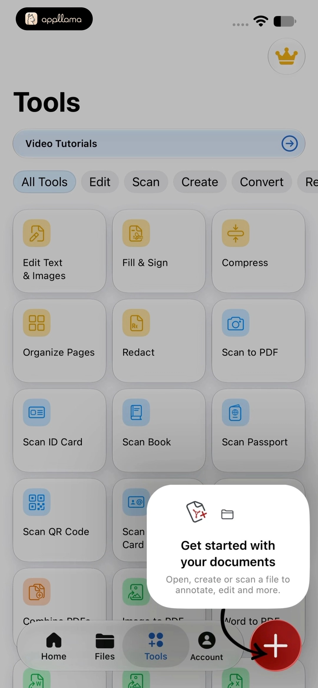 Tools Feature Tooltip