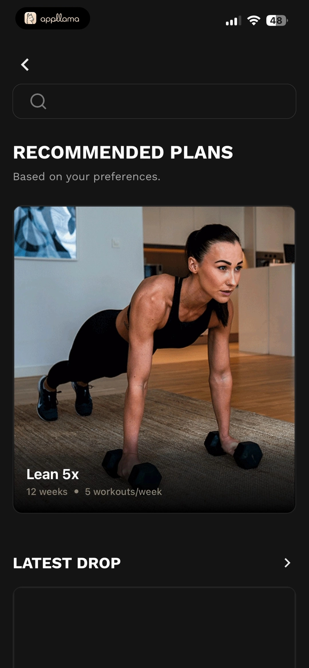 Recommended Plans