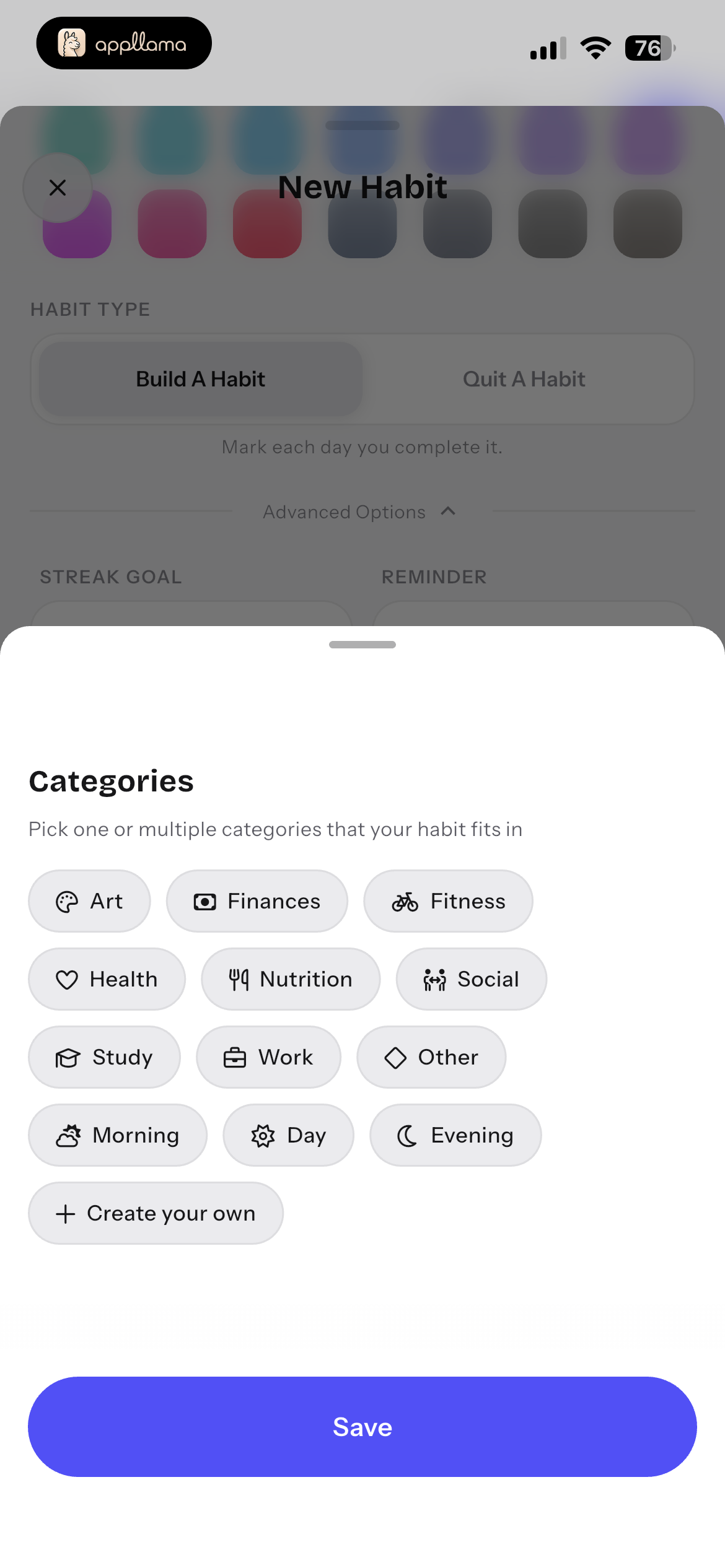 Category Picker