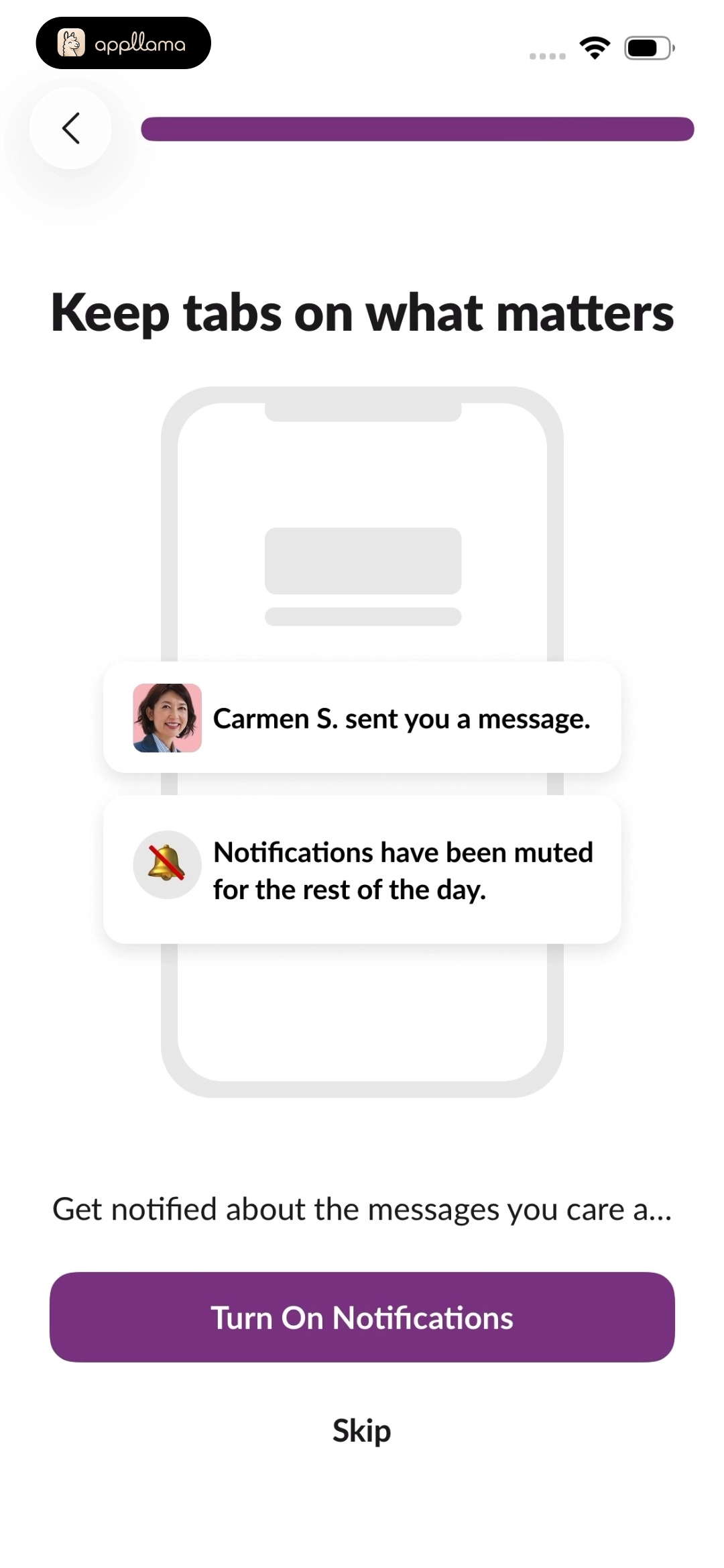 Enable Notifications