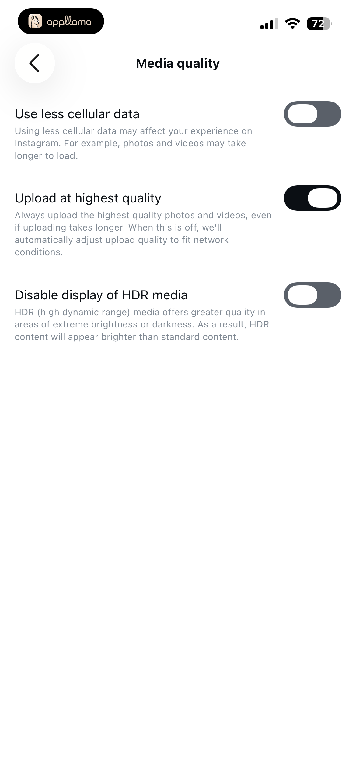 Media Quality