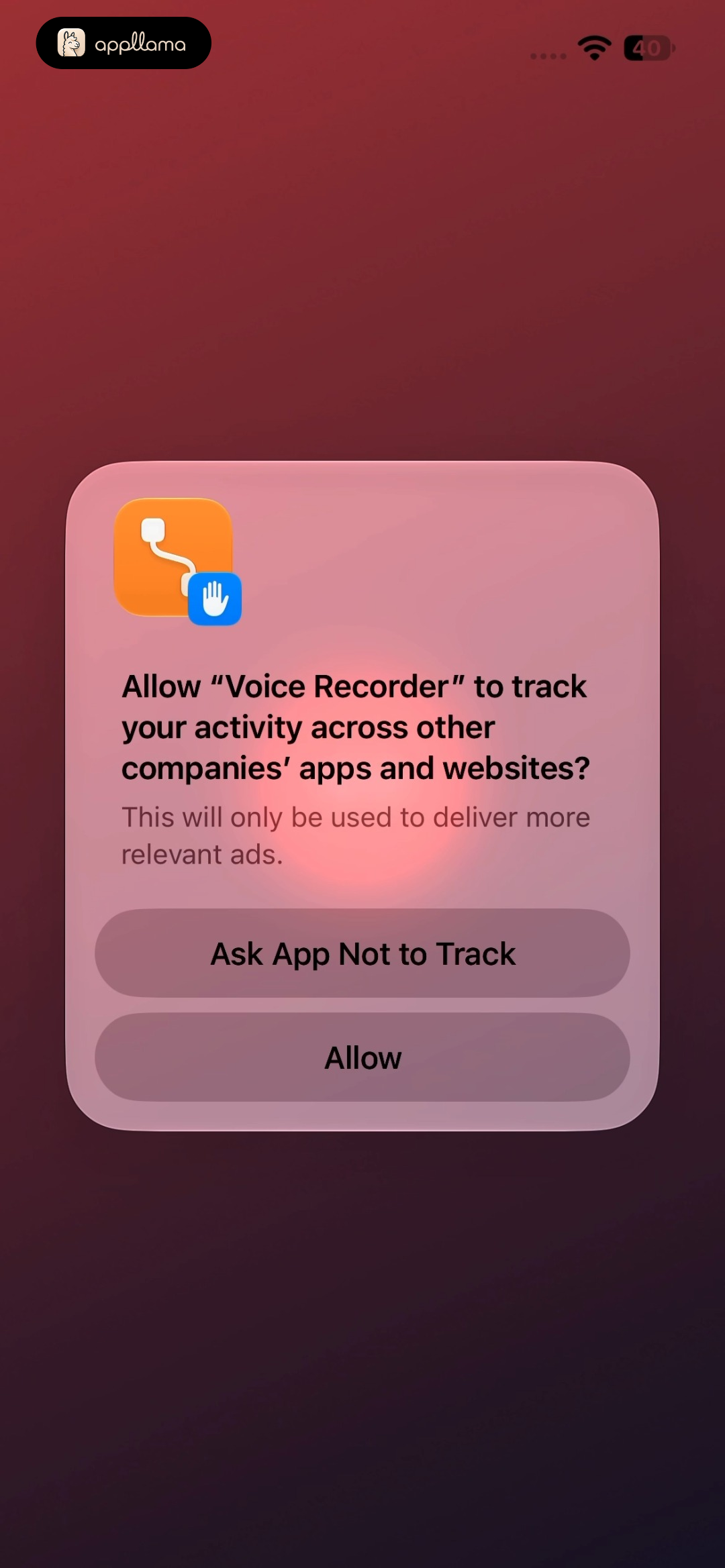 App Tracking Permission