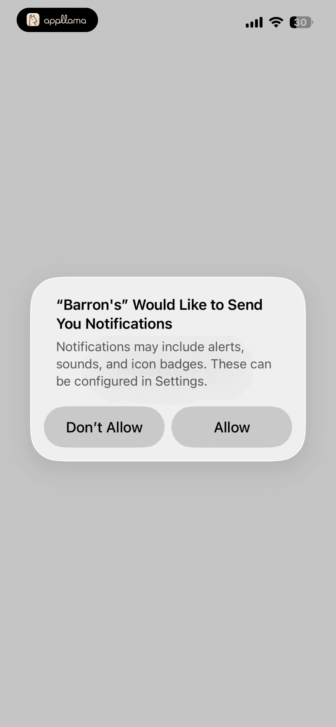 Notification Permission