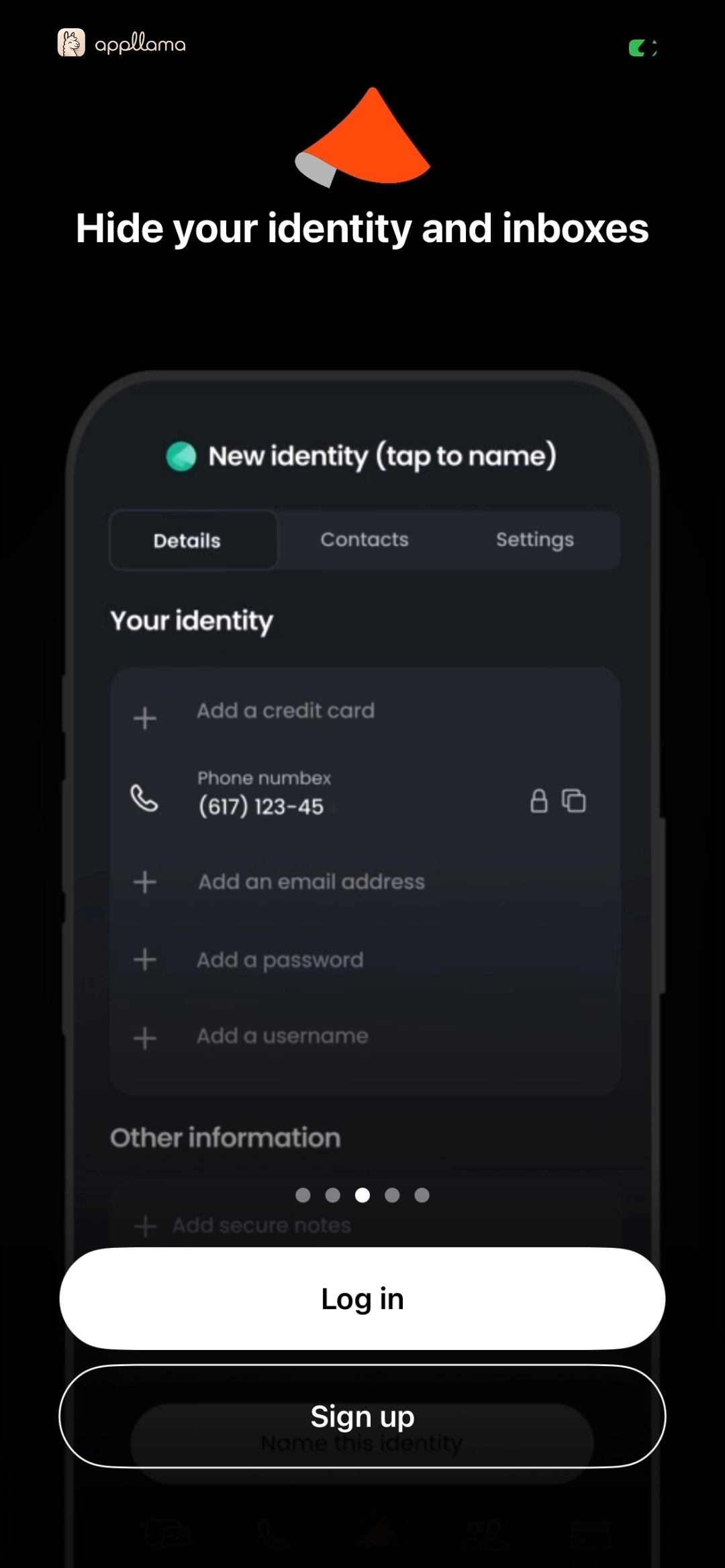 Private Identity Details Intro