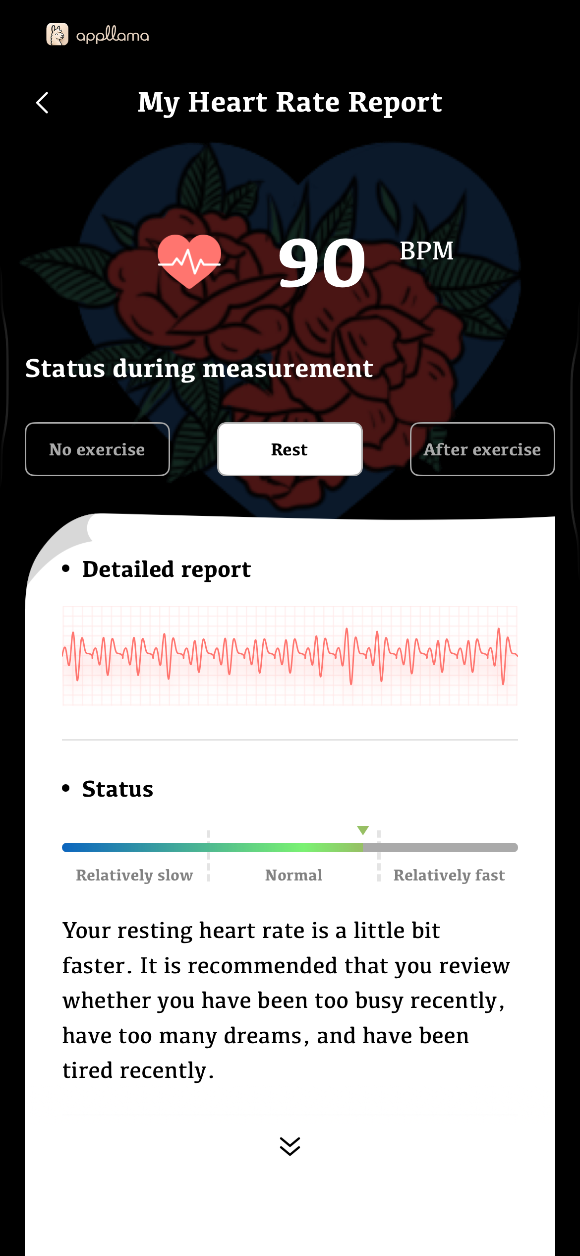 Heart Rate Report