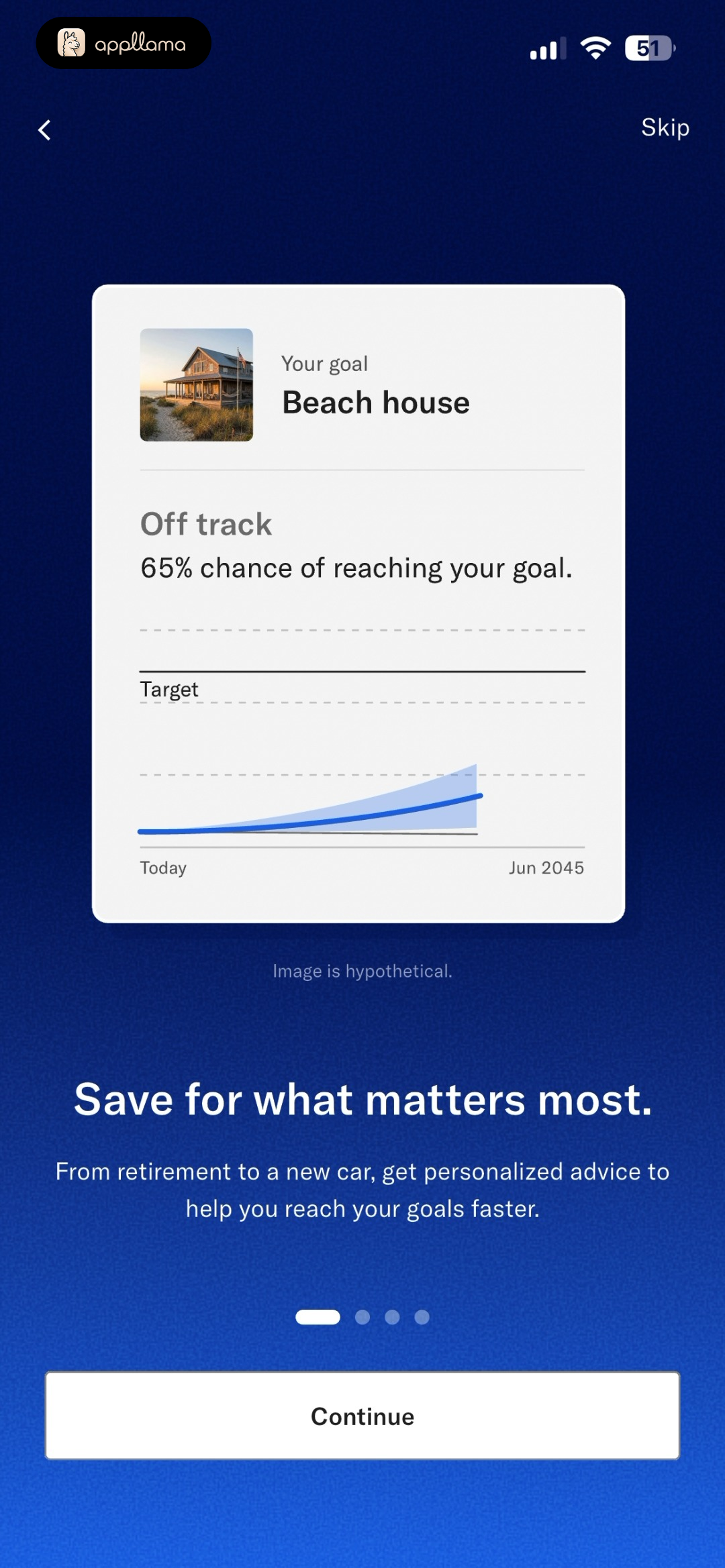 Savings Goals Onboarding