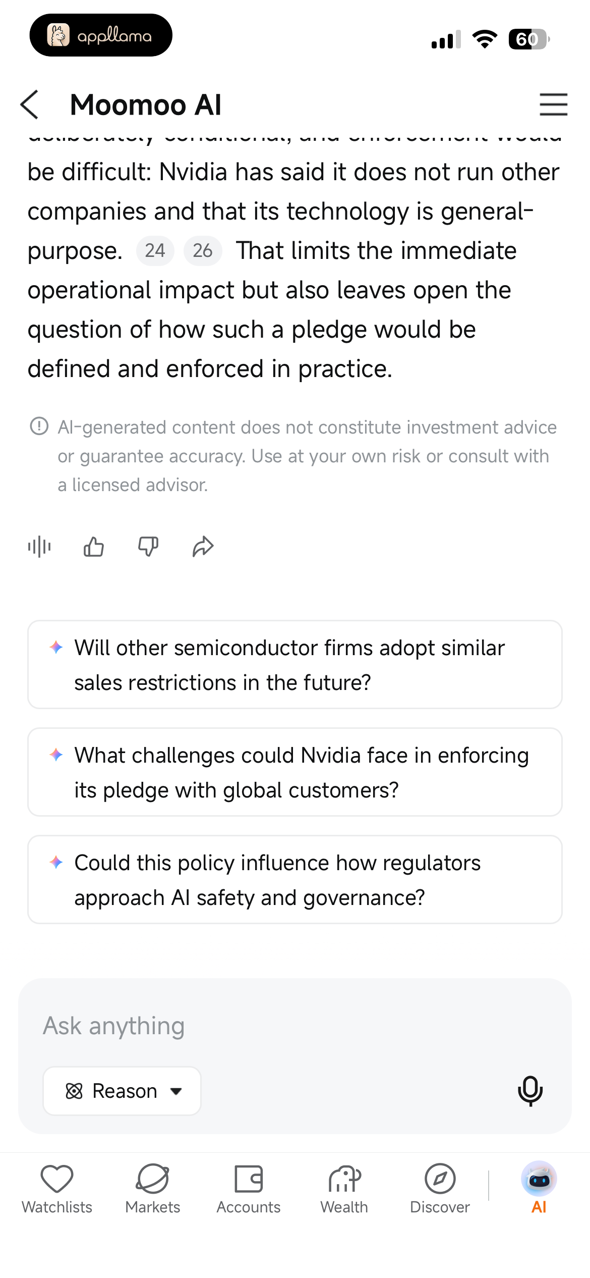 AI Assistant Response