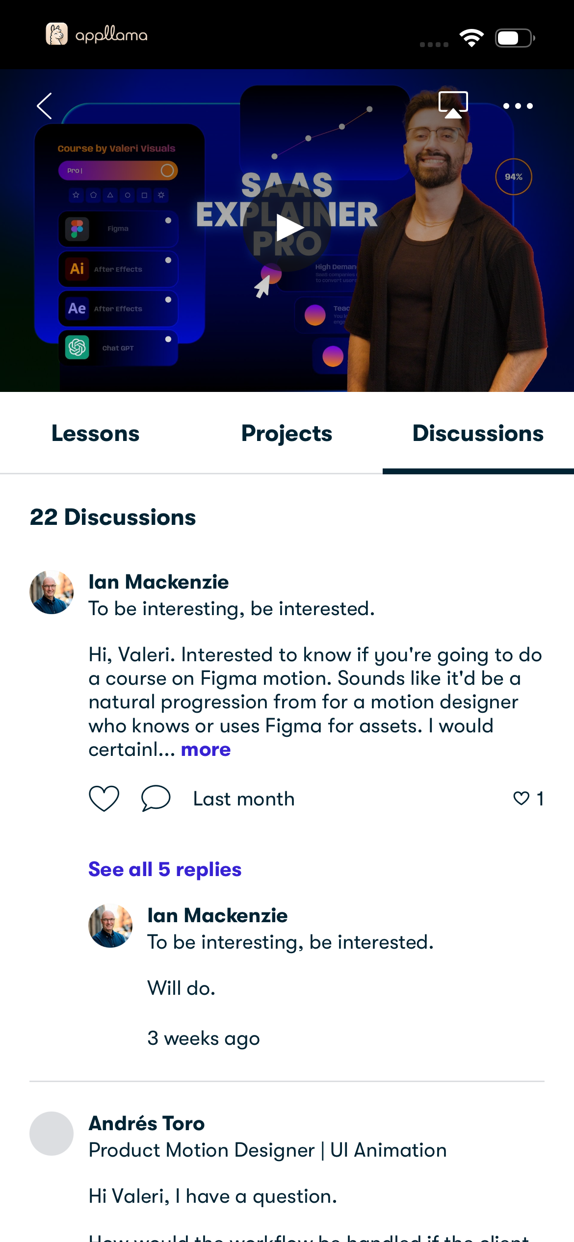 Class Discussions