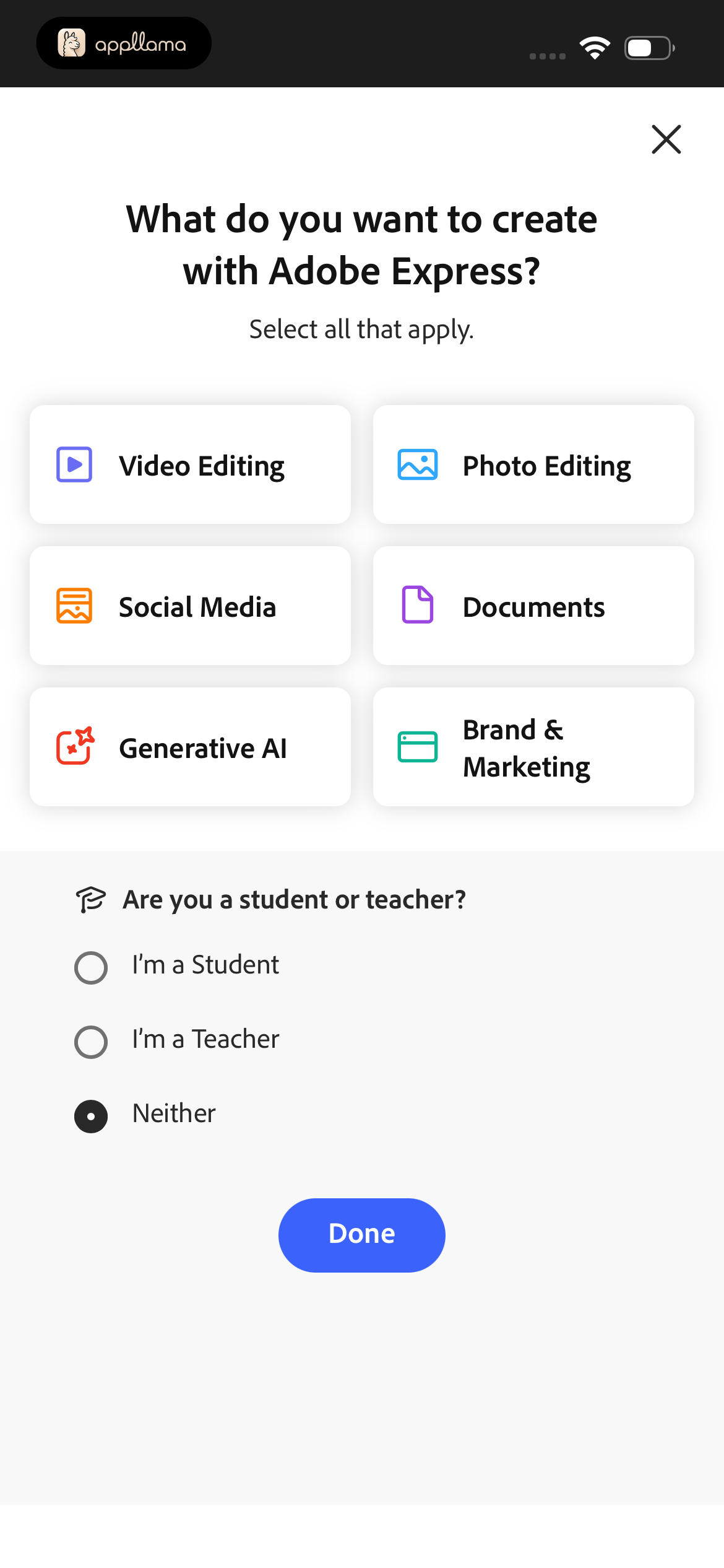 Create With Adobe Express