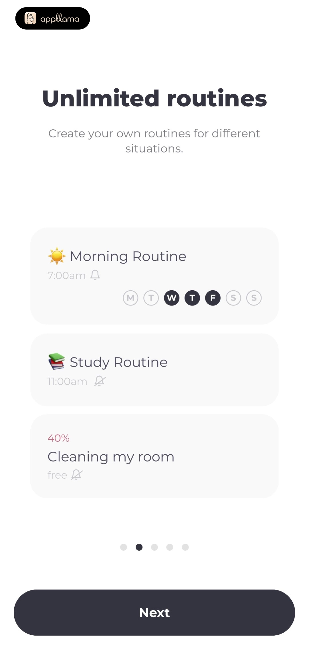 Unlimited Routines