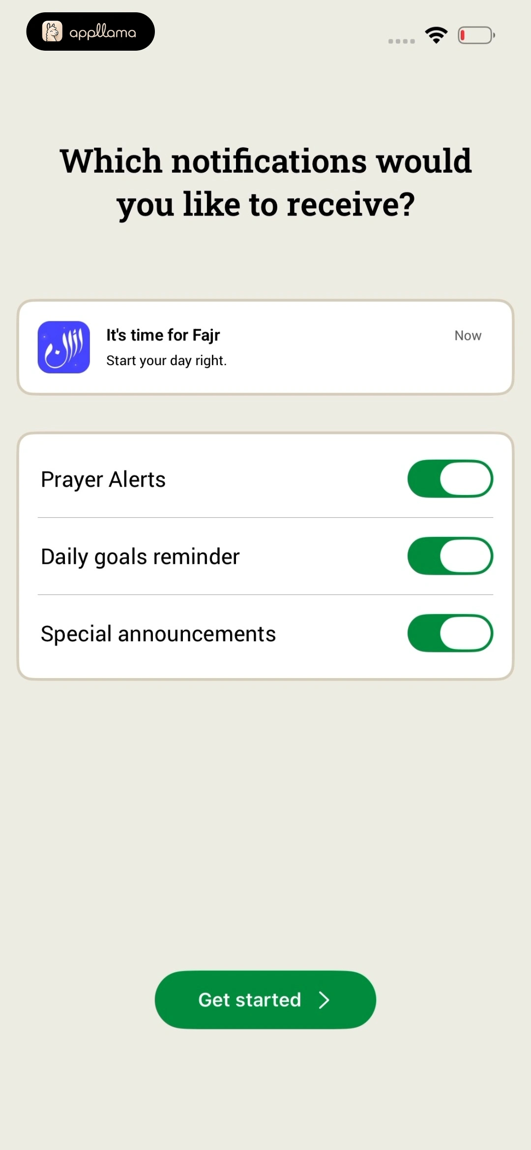 Notification Preferences