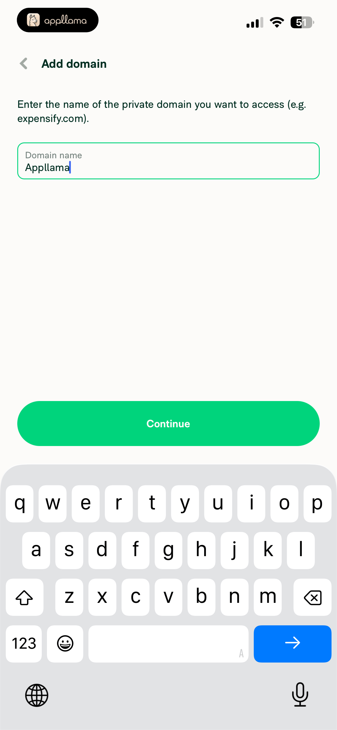 Add Domain