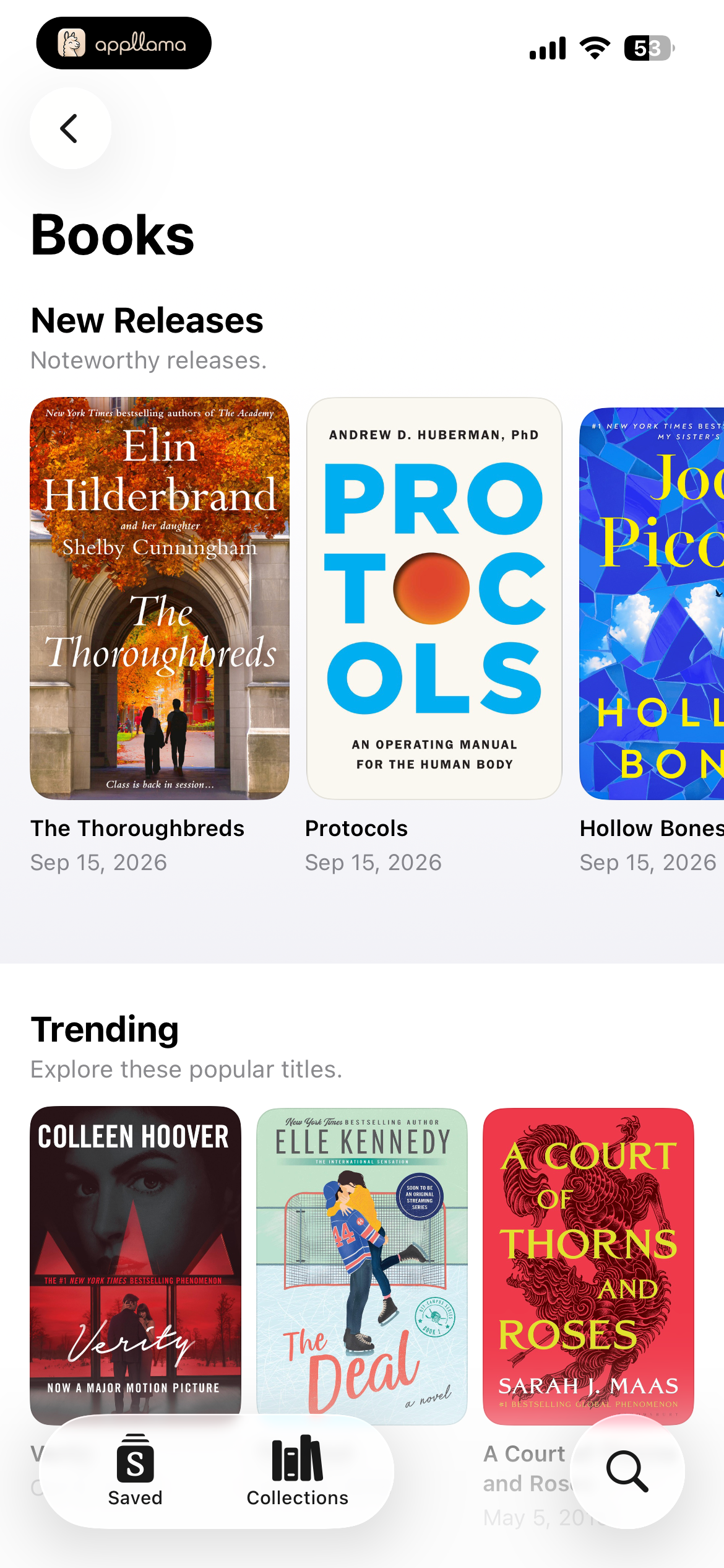 Books Browse