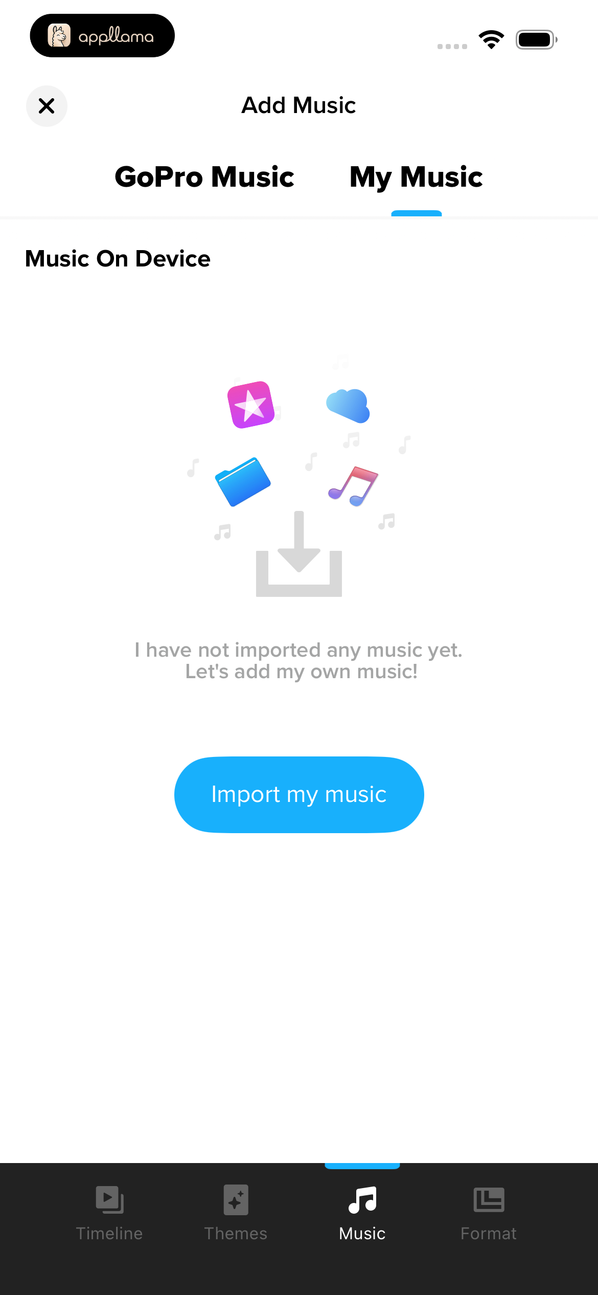 My Music Empty State