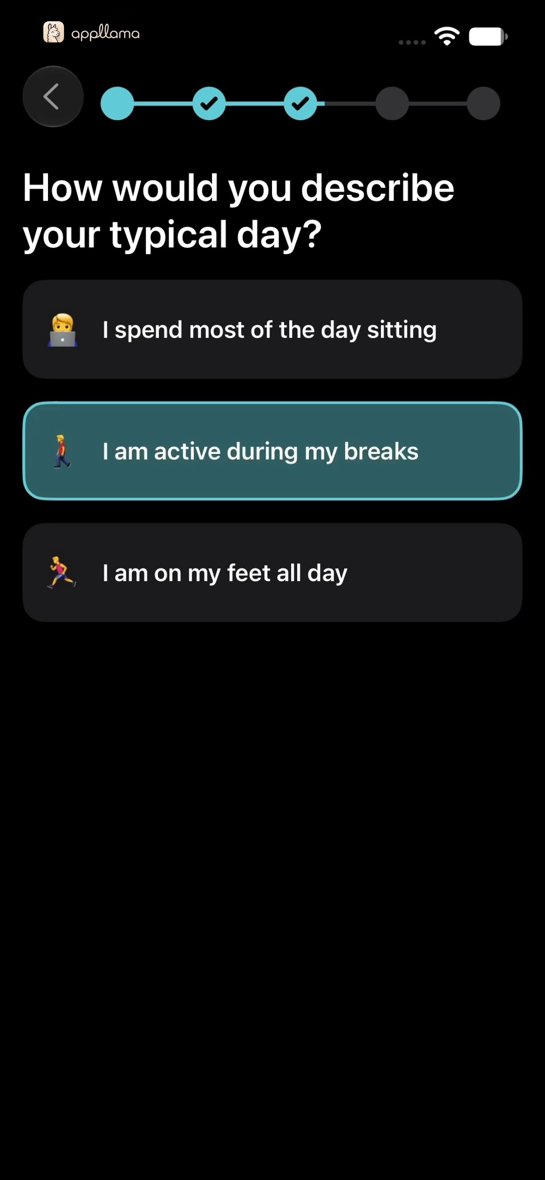 Daily Activity Level