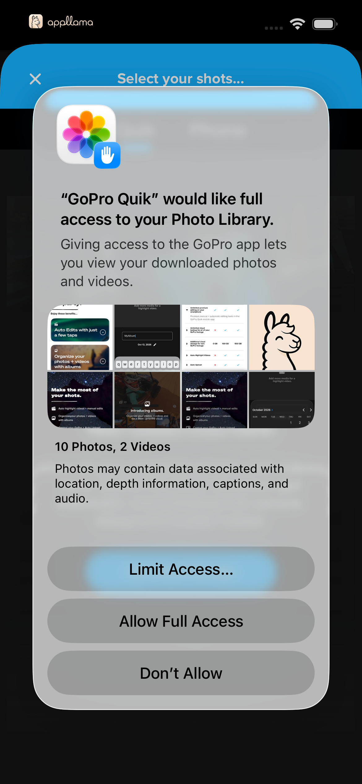 Photo Library Permission