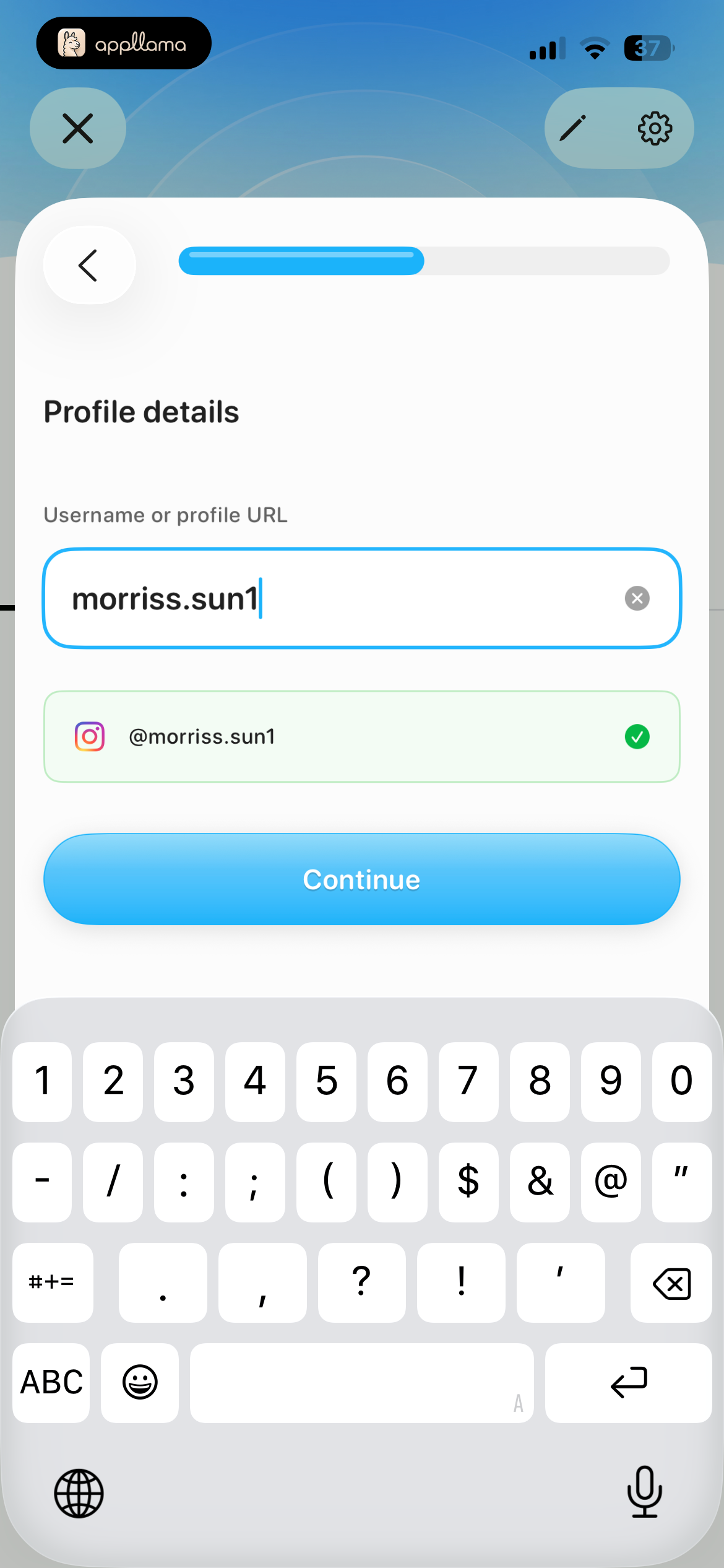 Social Profile Details