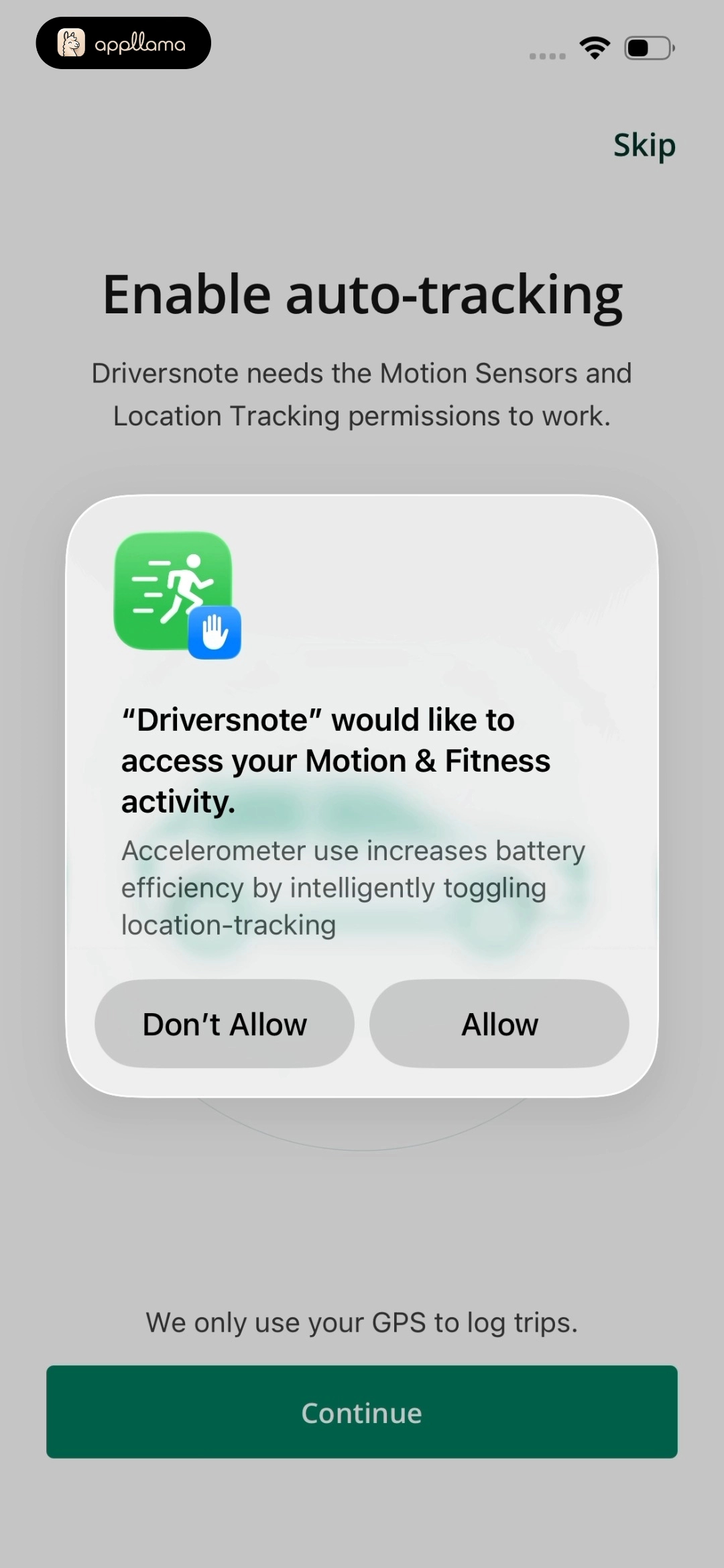 Motion Permission
