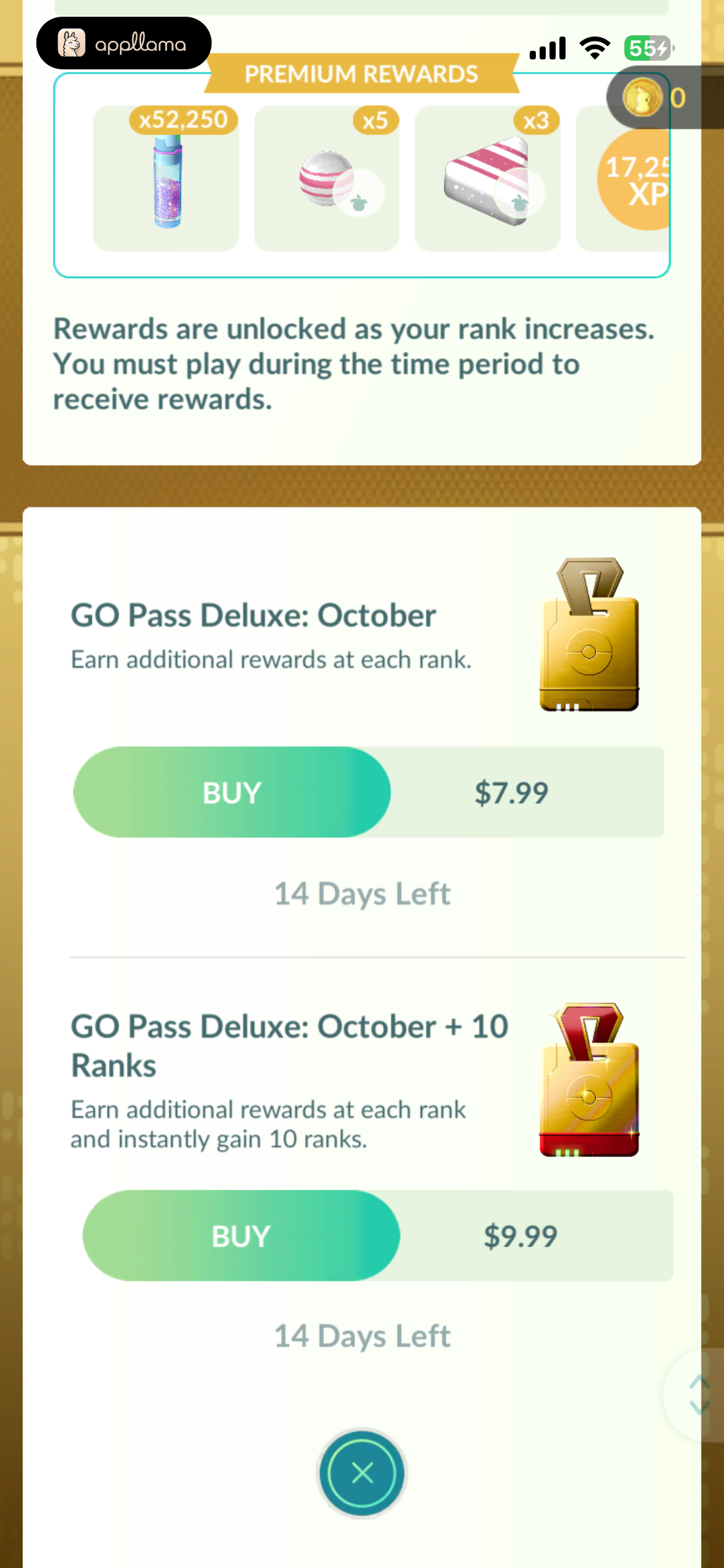 GO Pass Deluxe Purchase