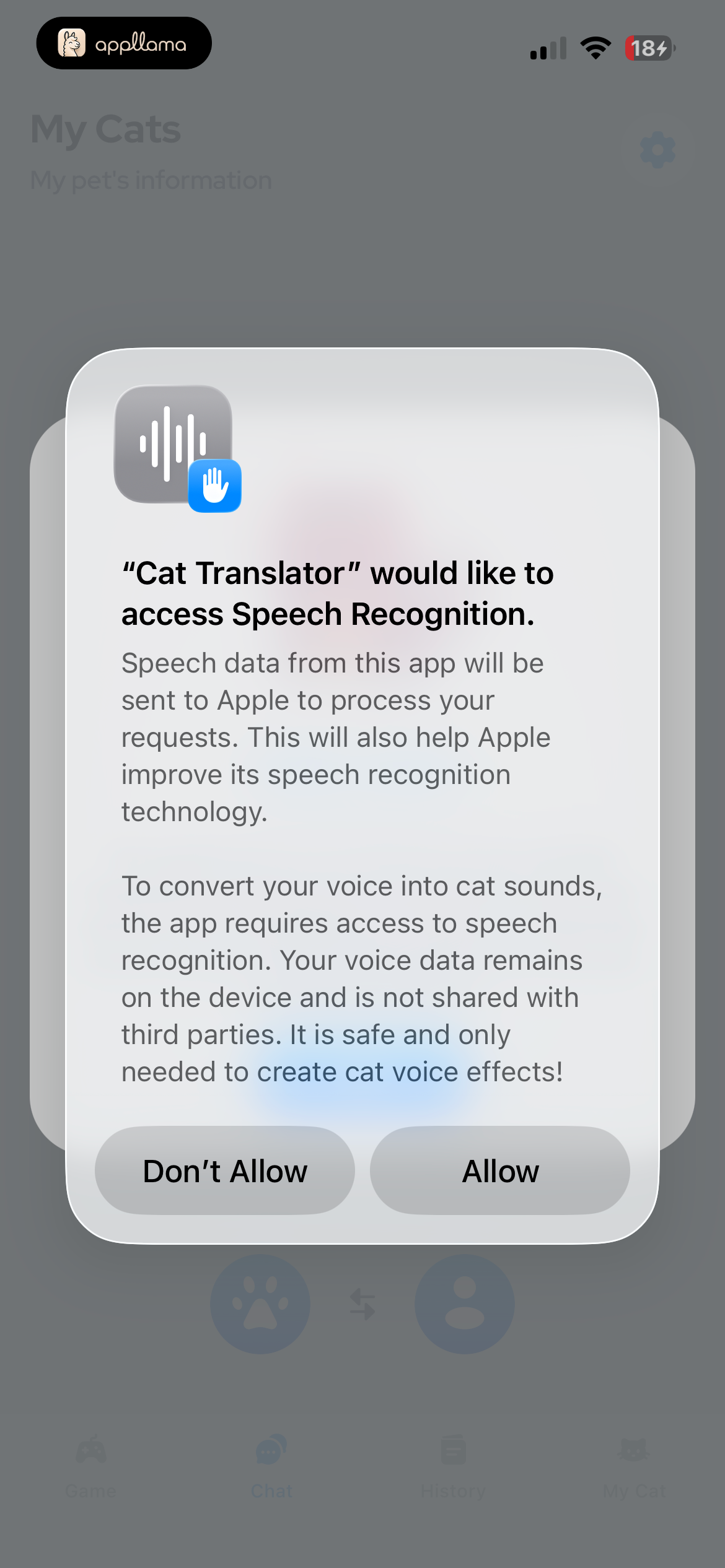 Speech Permission