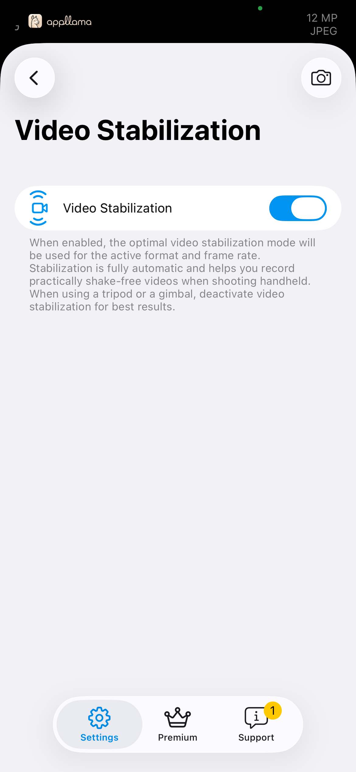 Video Stabilization