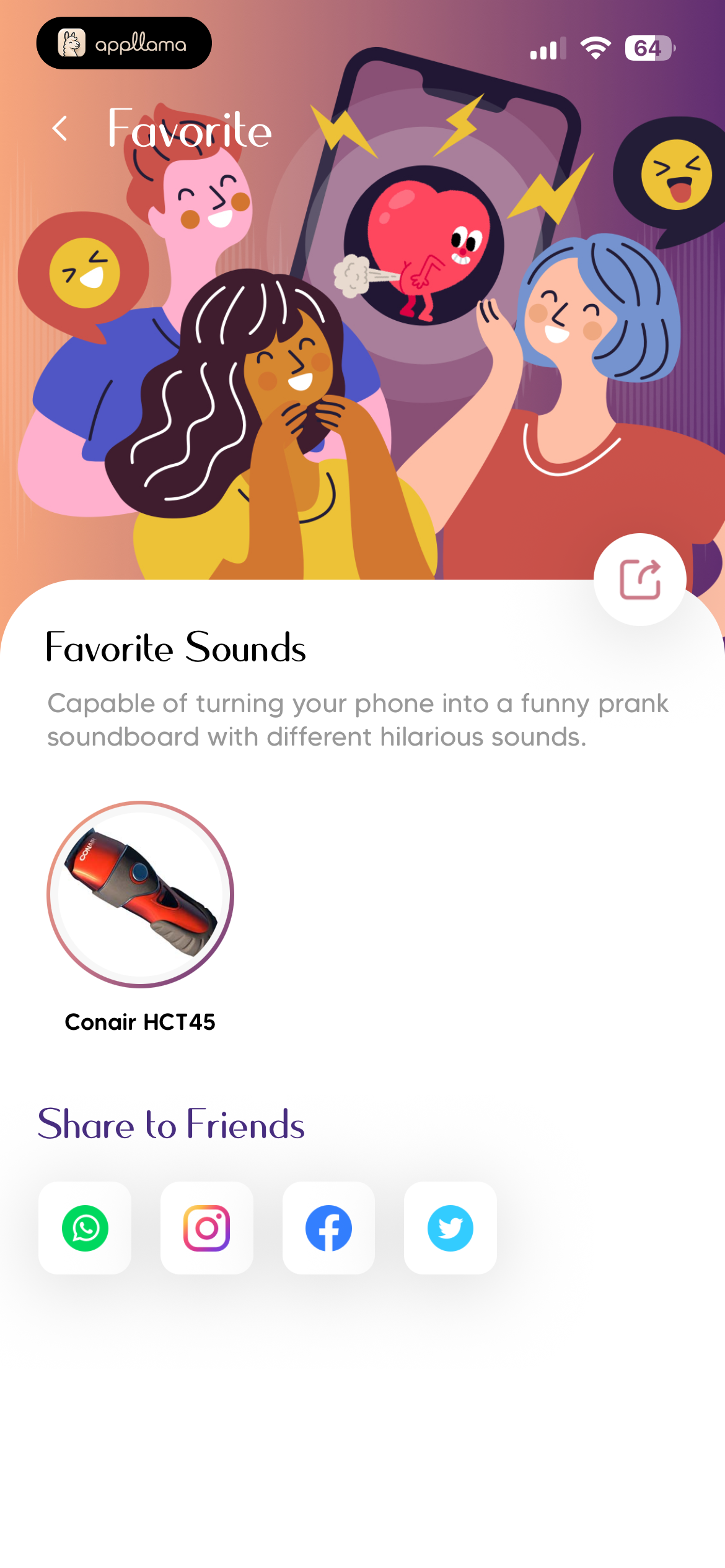 Favorite Sound Share