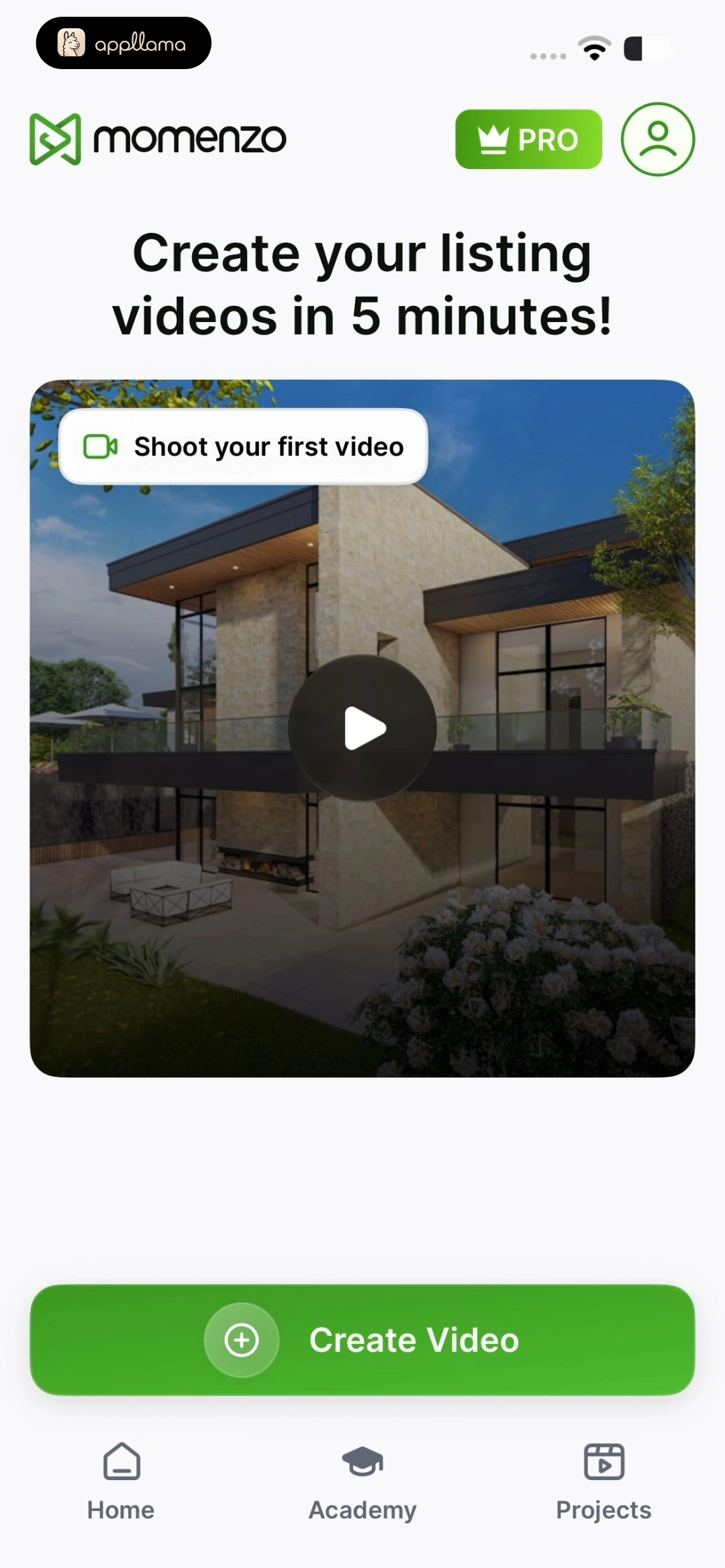 Video Creation Home