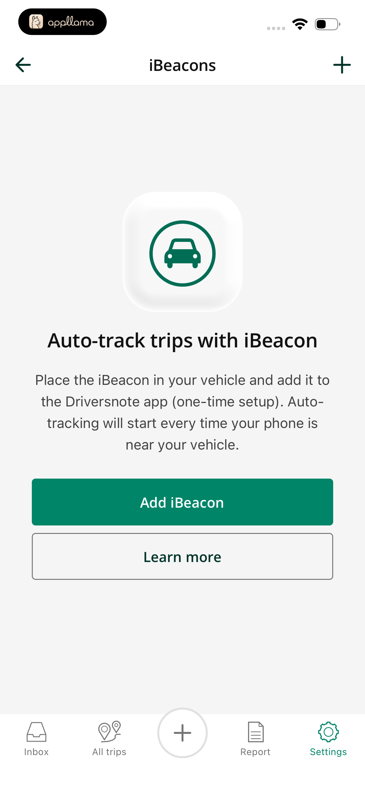 iBeacon Setup