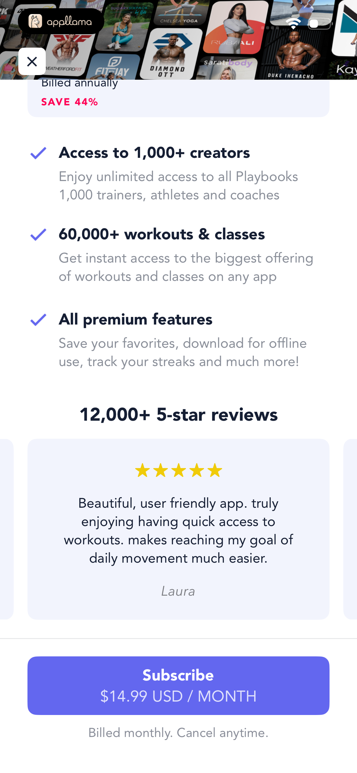 Subscription Benefits