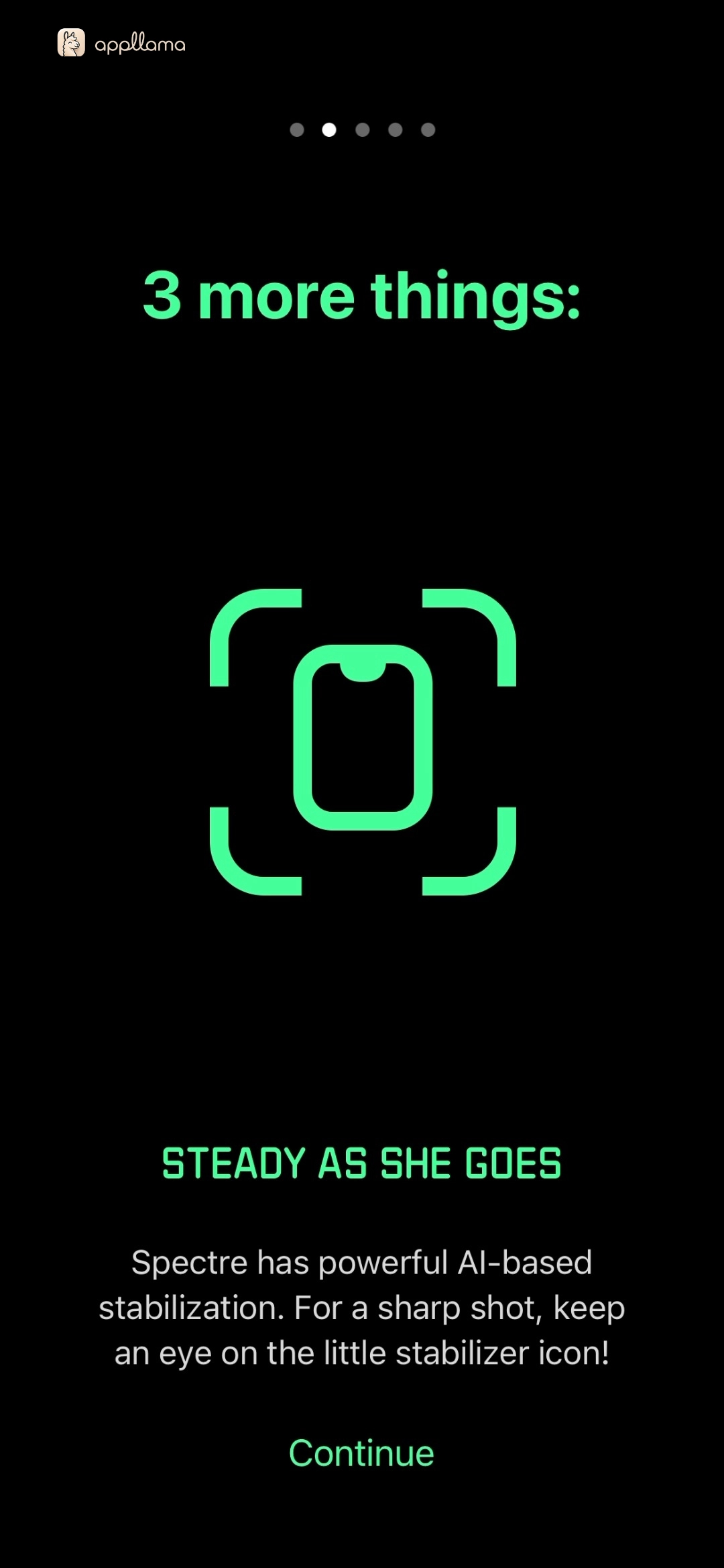 Stabilization Onboarding