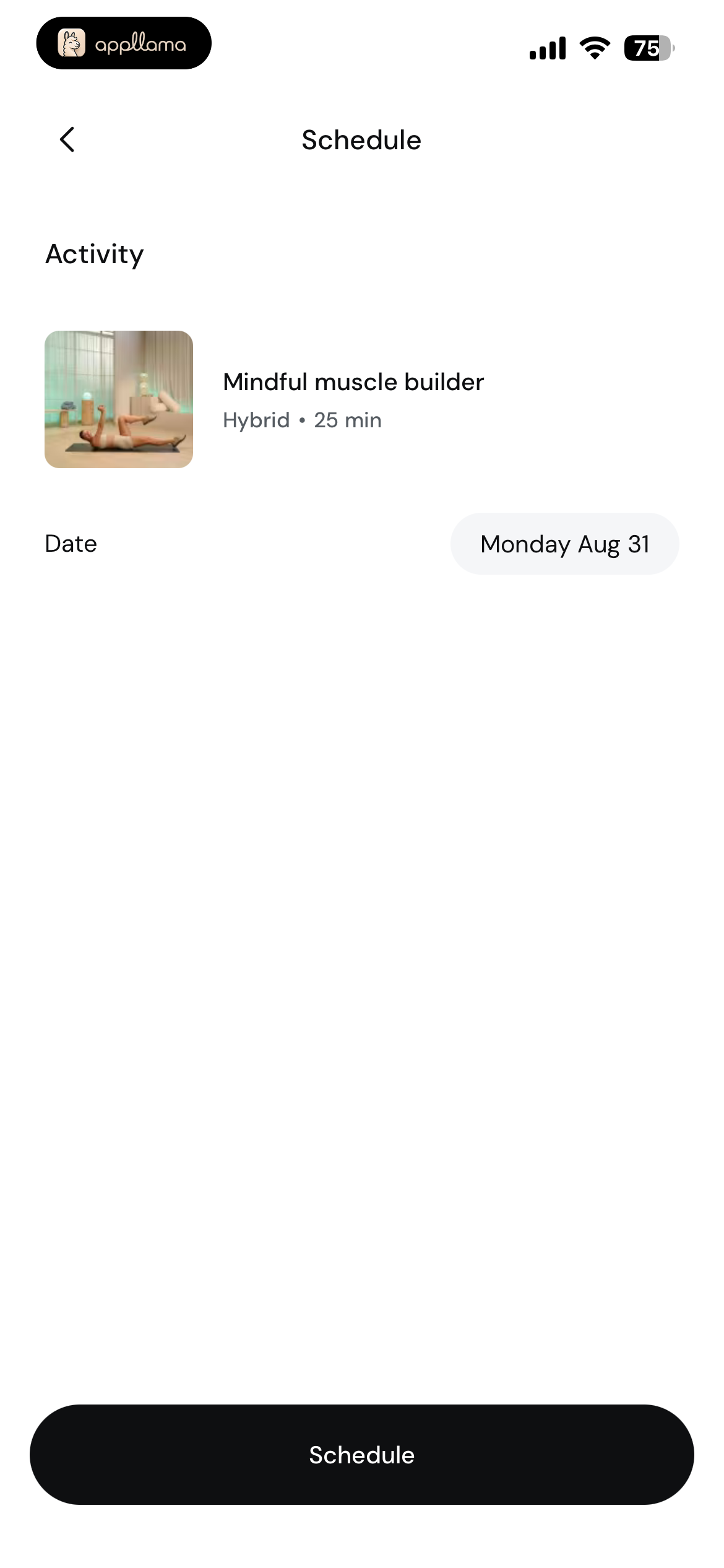 Activity Log