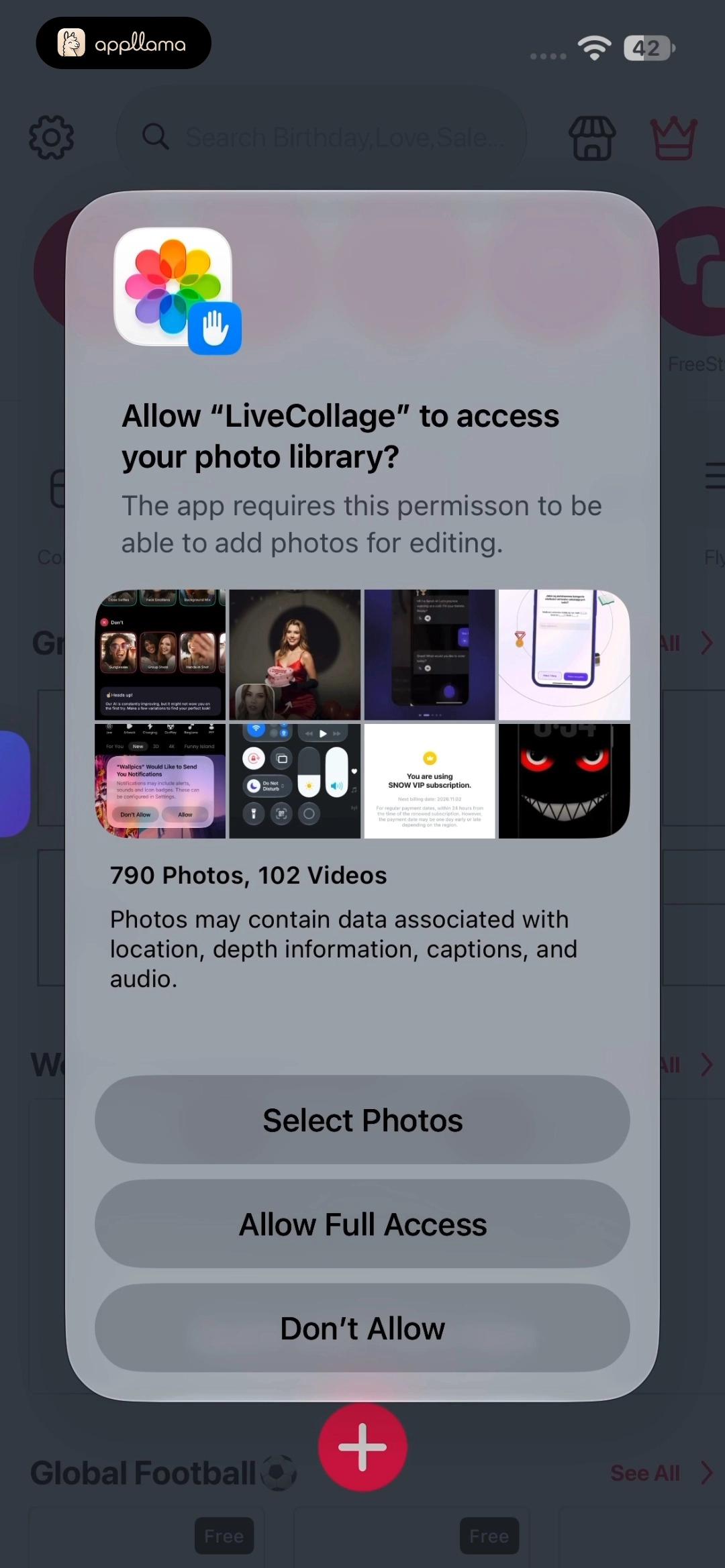 Photo Library Permission