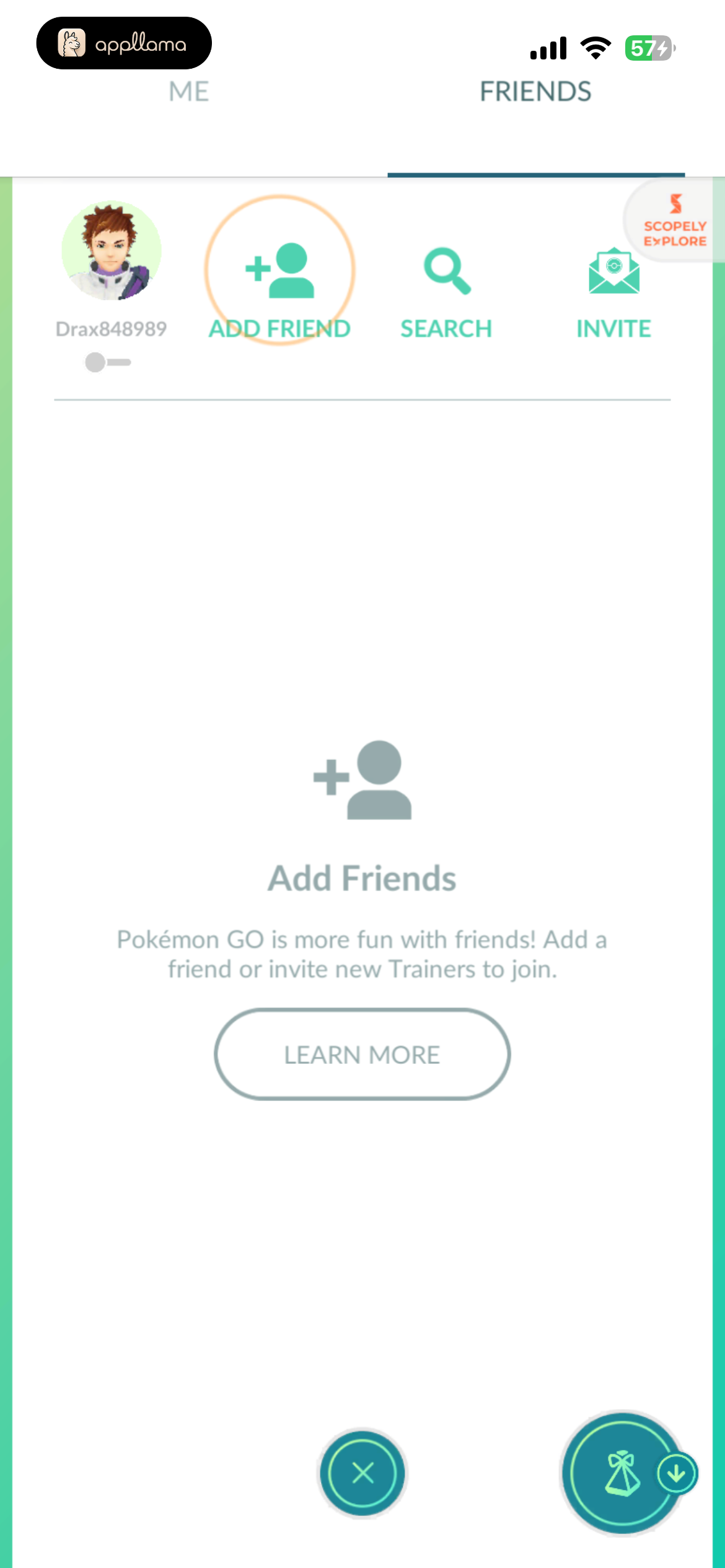 Friends List Empty State
