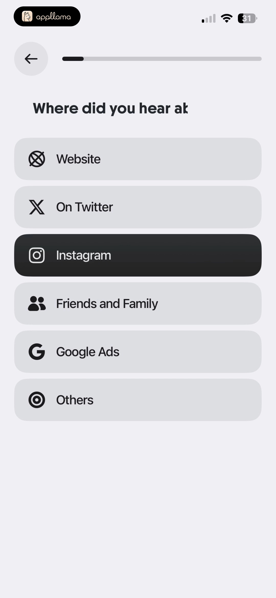 Referral Source Selection