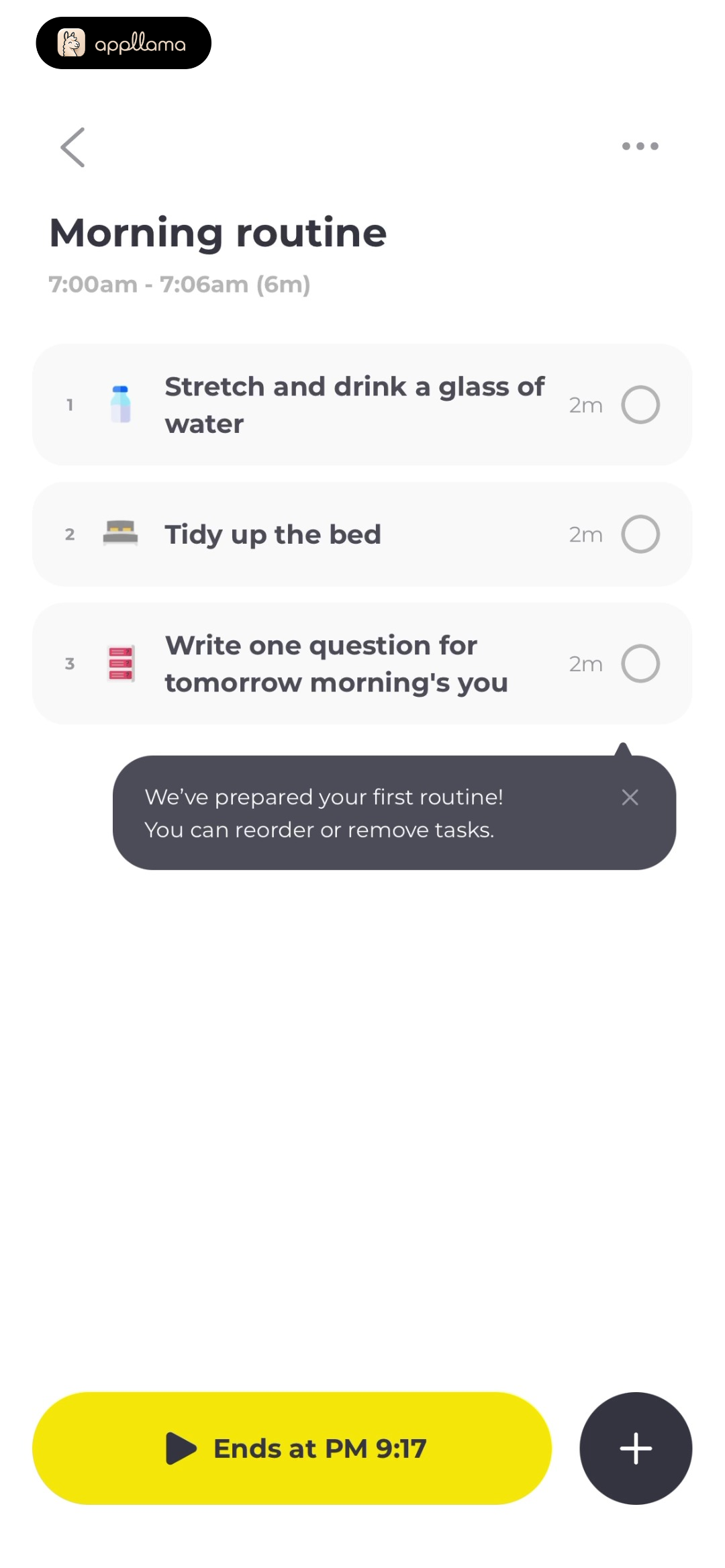 Routine Detail