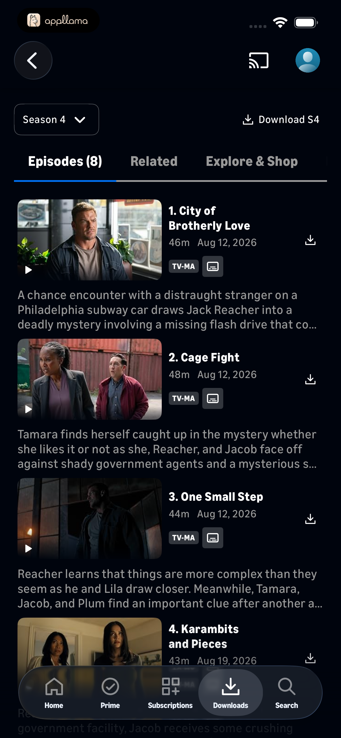 Episode List
