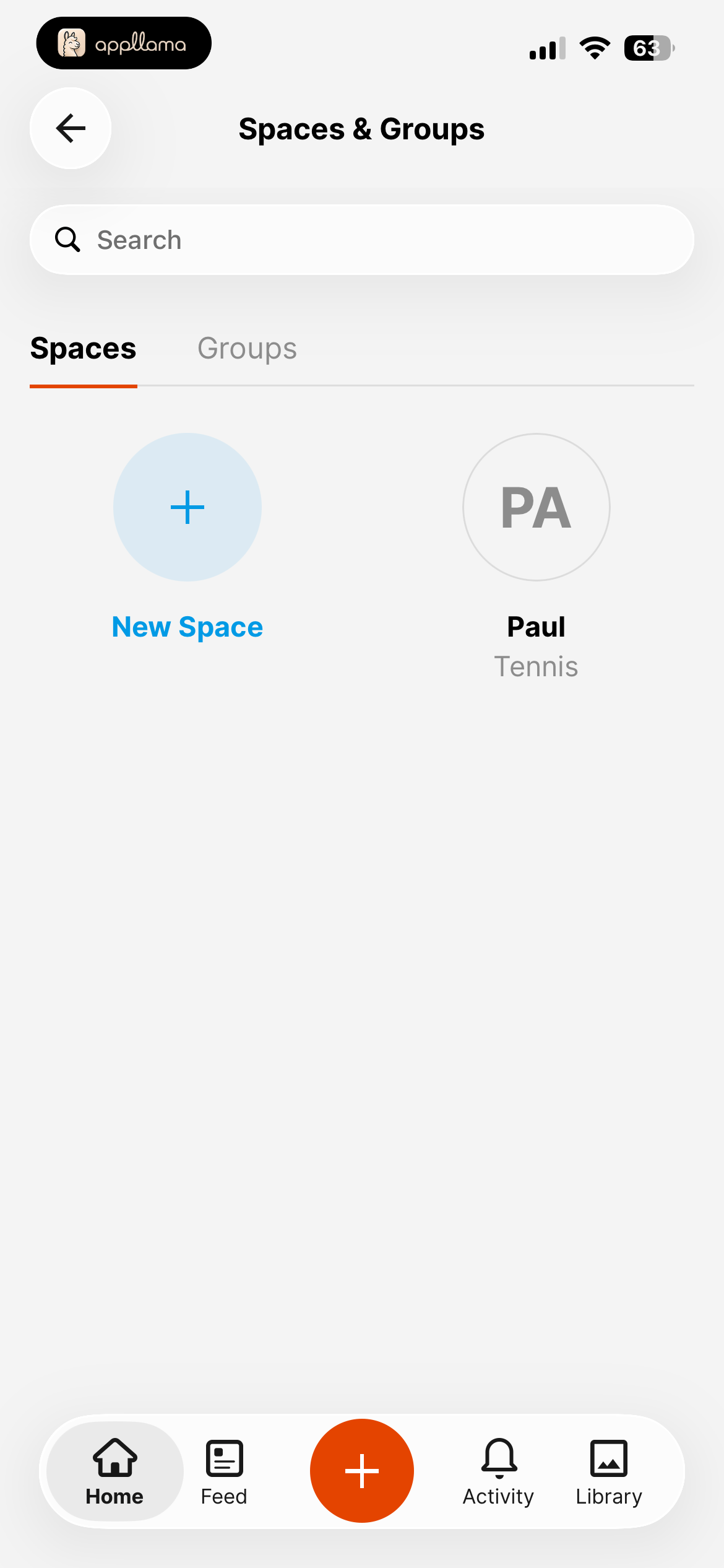 Spaces and Groups