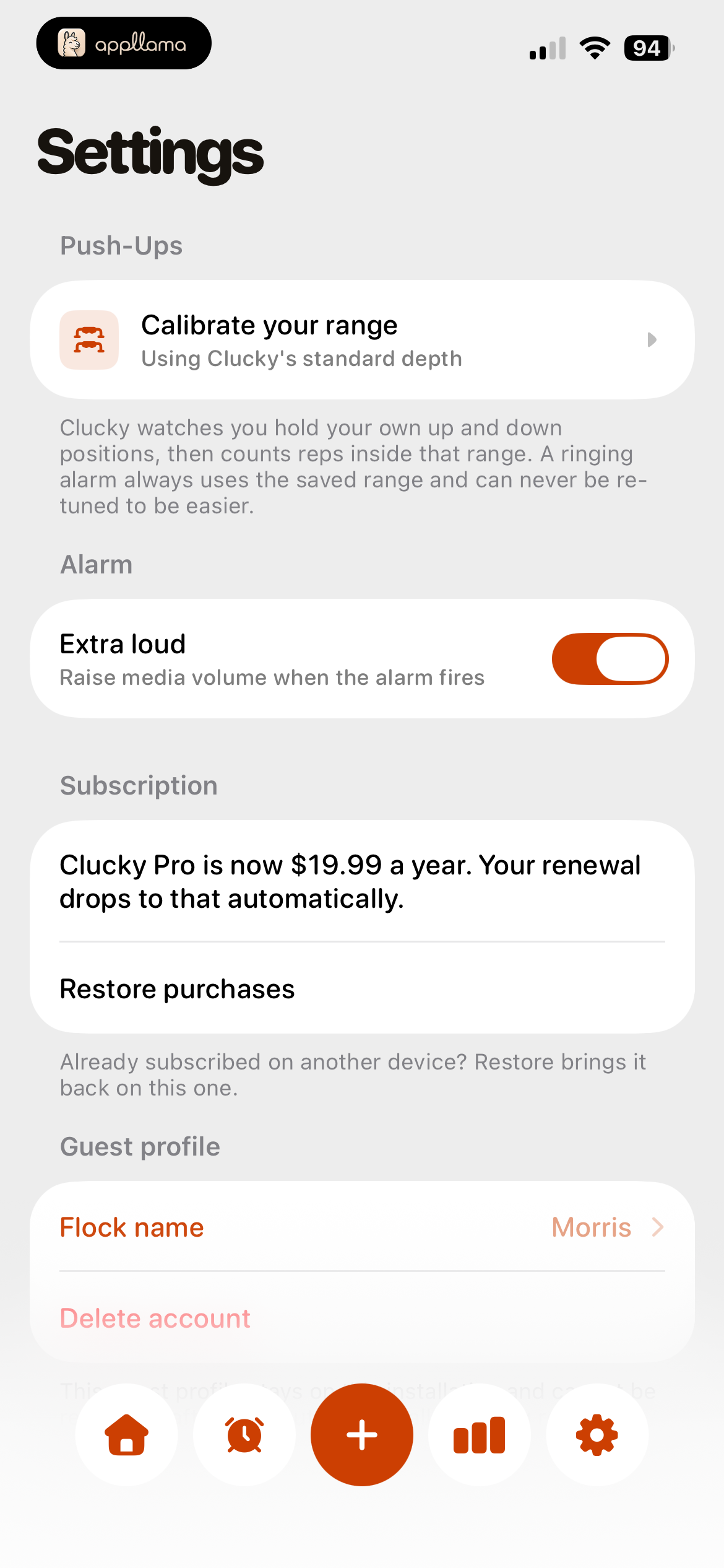 Settings Preferences