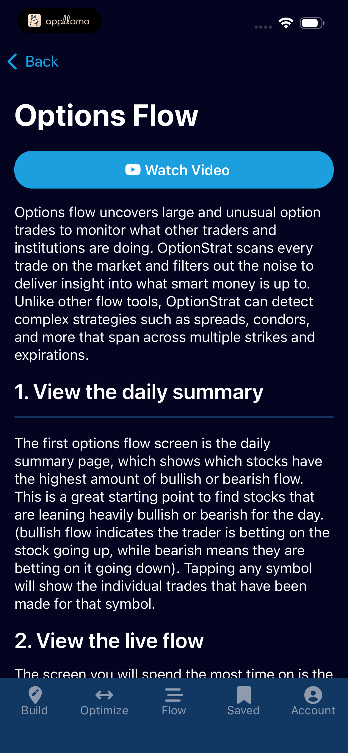 Options Flow Guide