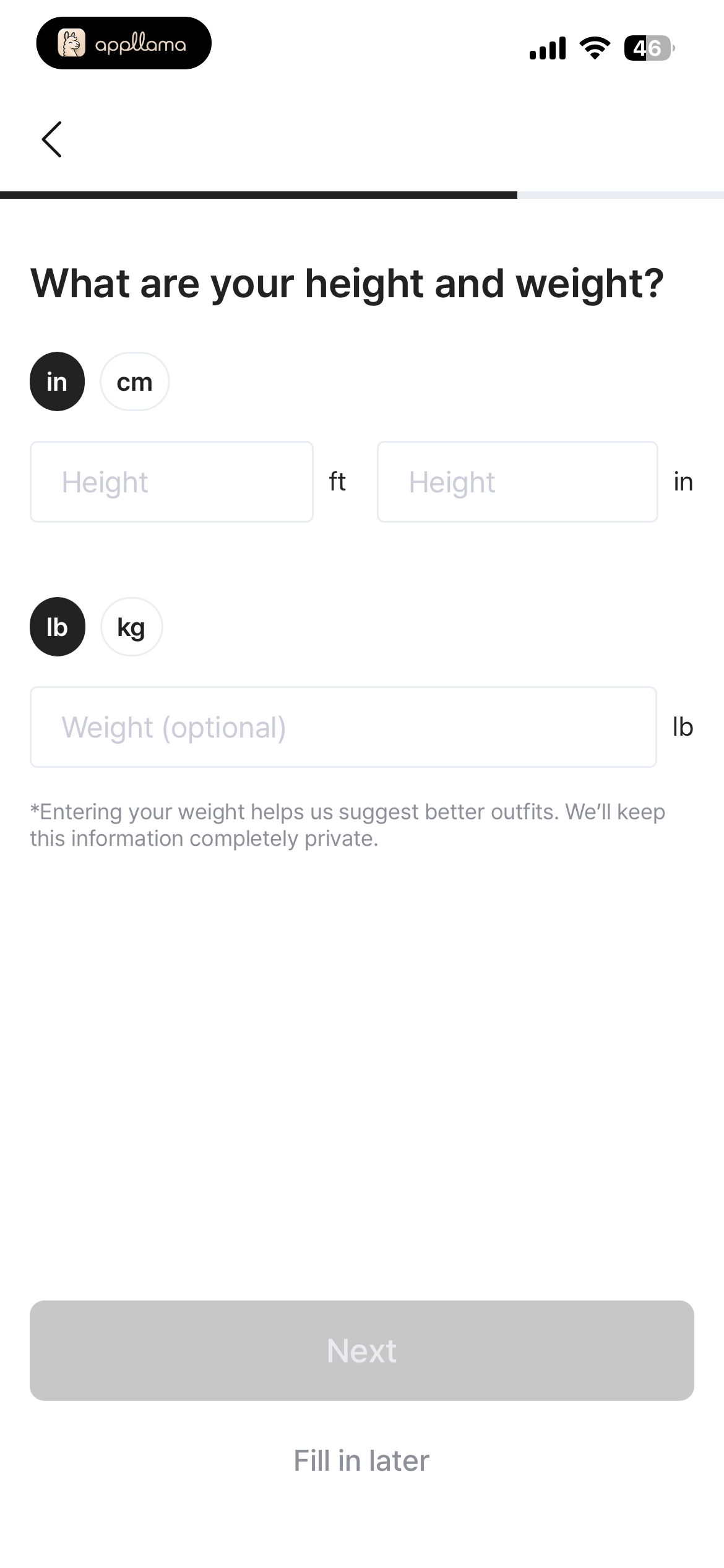 Height And Weight