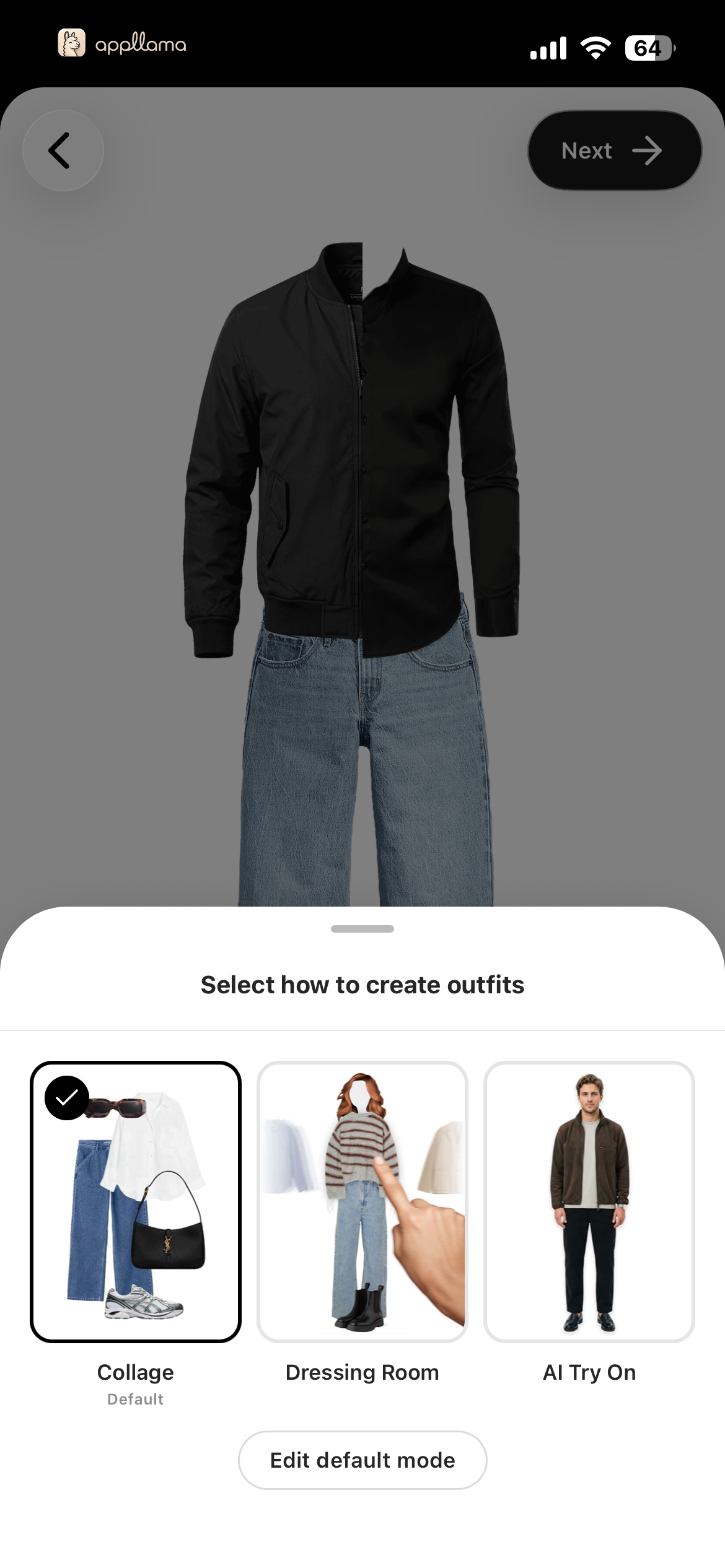 Creation Mode Picker