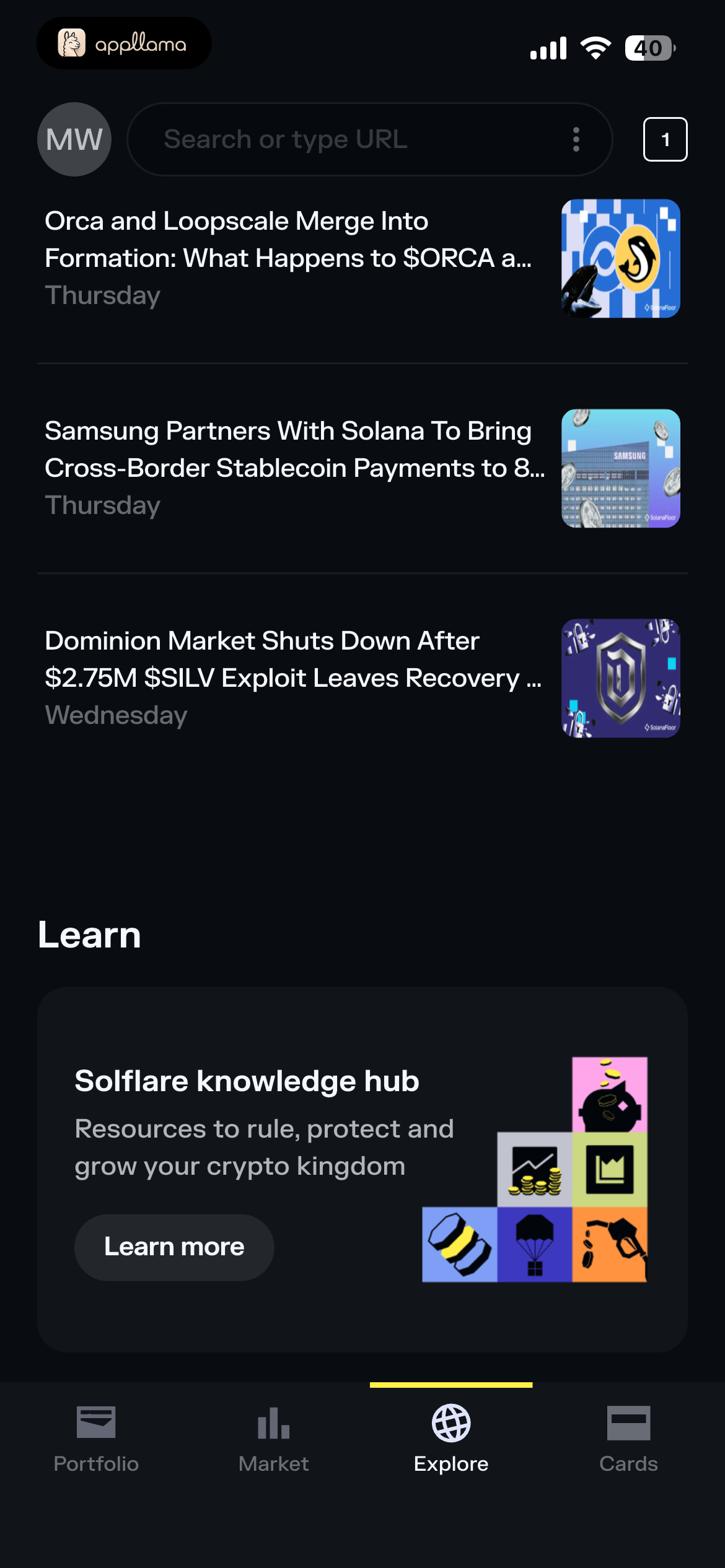Explore News and Learn