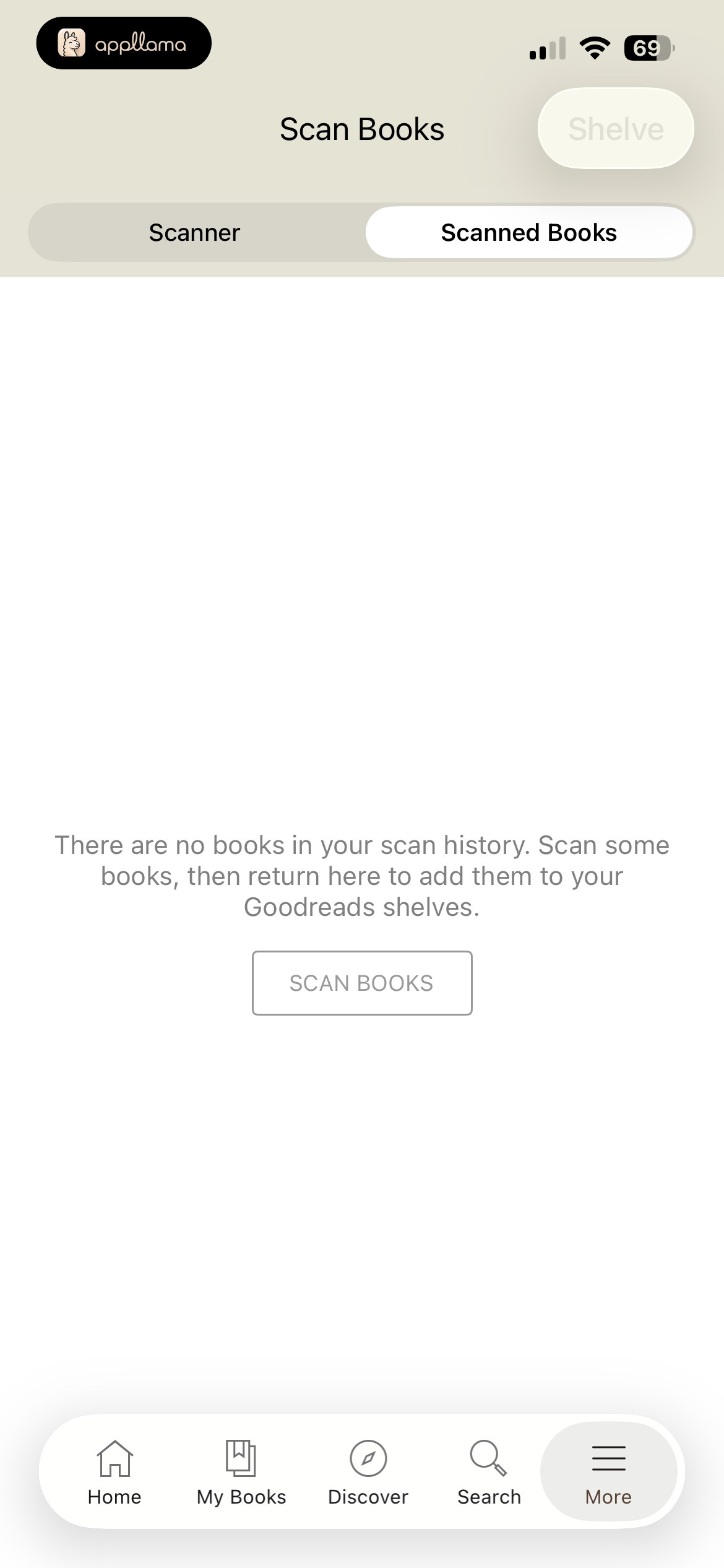 Scanned Books Empty